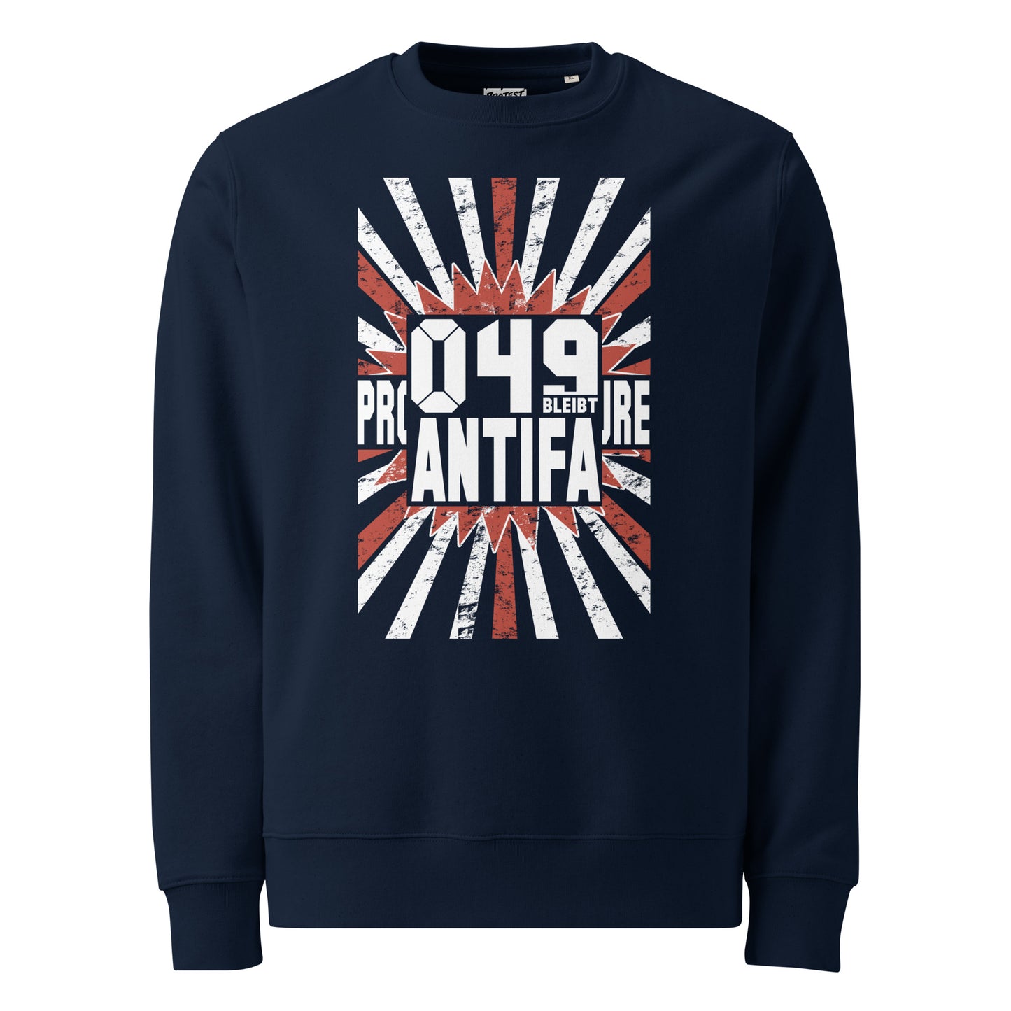 049 bleibt Antifa - Premium Sweater von Protest Couture | French Navy