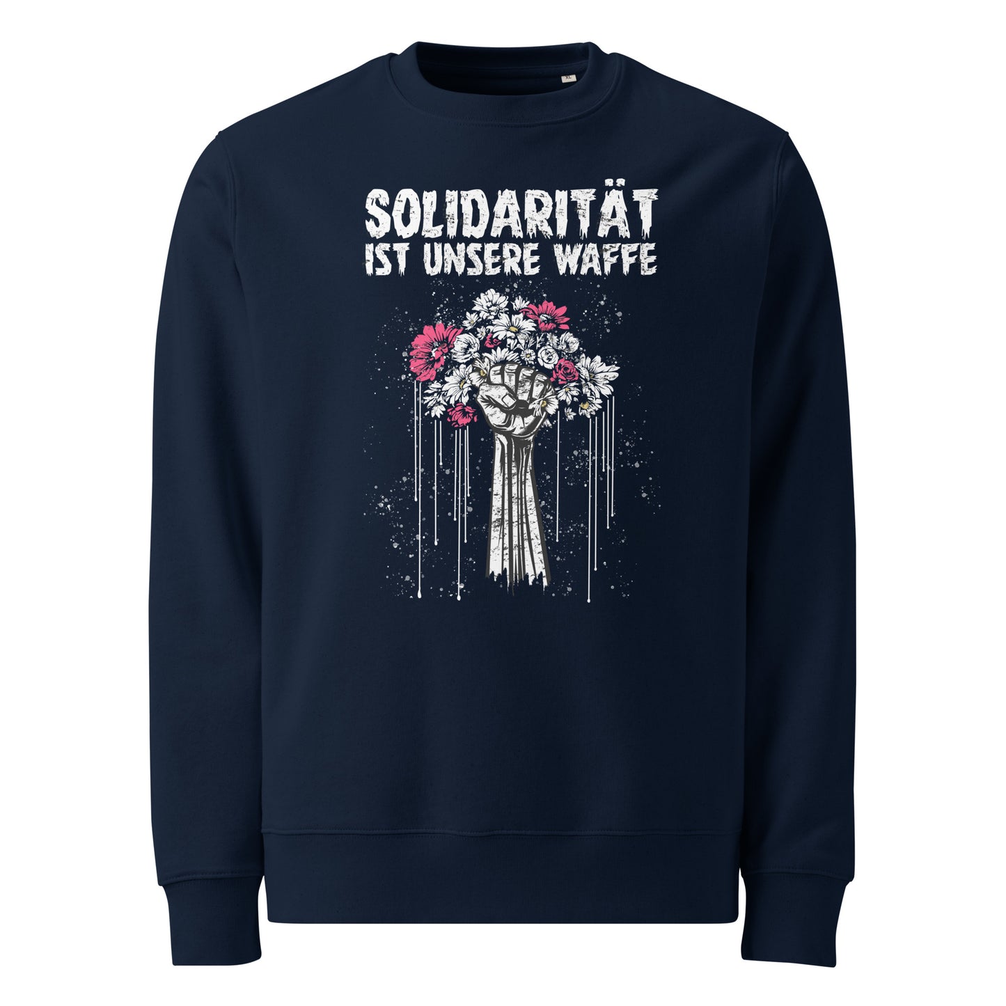 Solidarität ist unsere Waffe - Premium Sweater von Protest Couture | French Navy