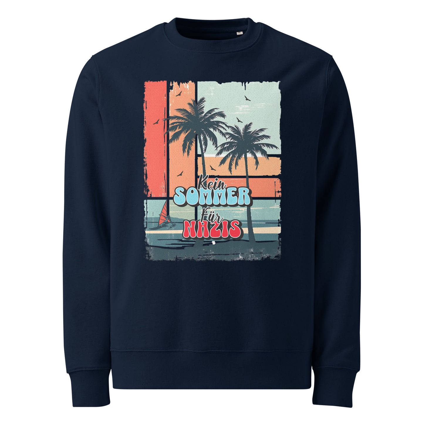 Kein Sommer für Nazis - Premium Sweater von Protest Couture | French Navy
