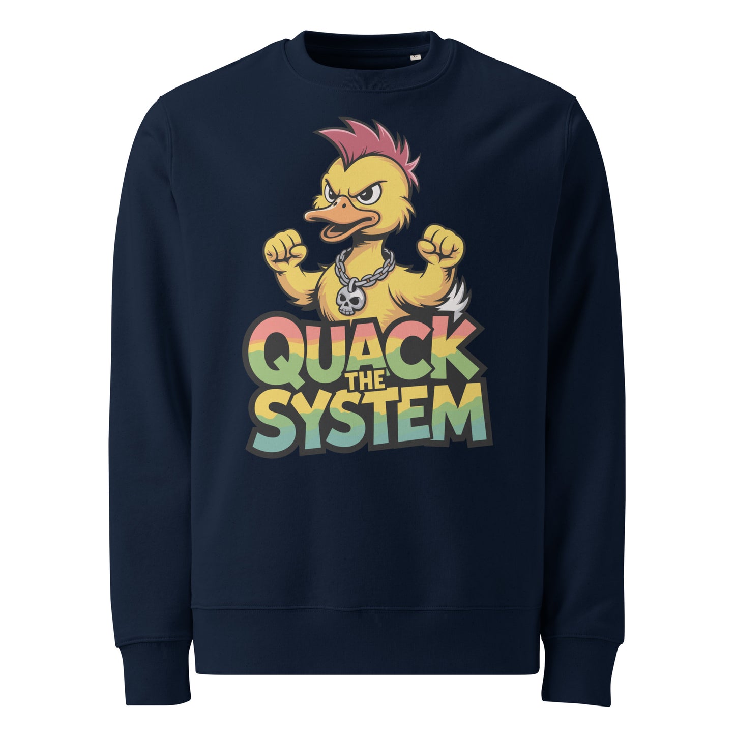 Quack the System - Premium Sweater von Protest Couture | French Navy