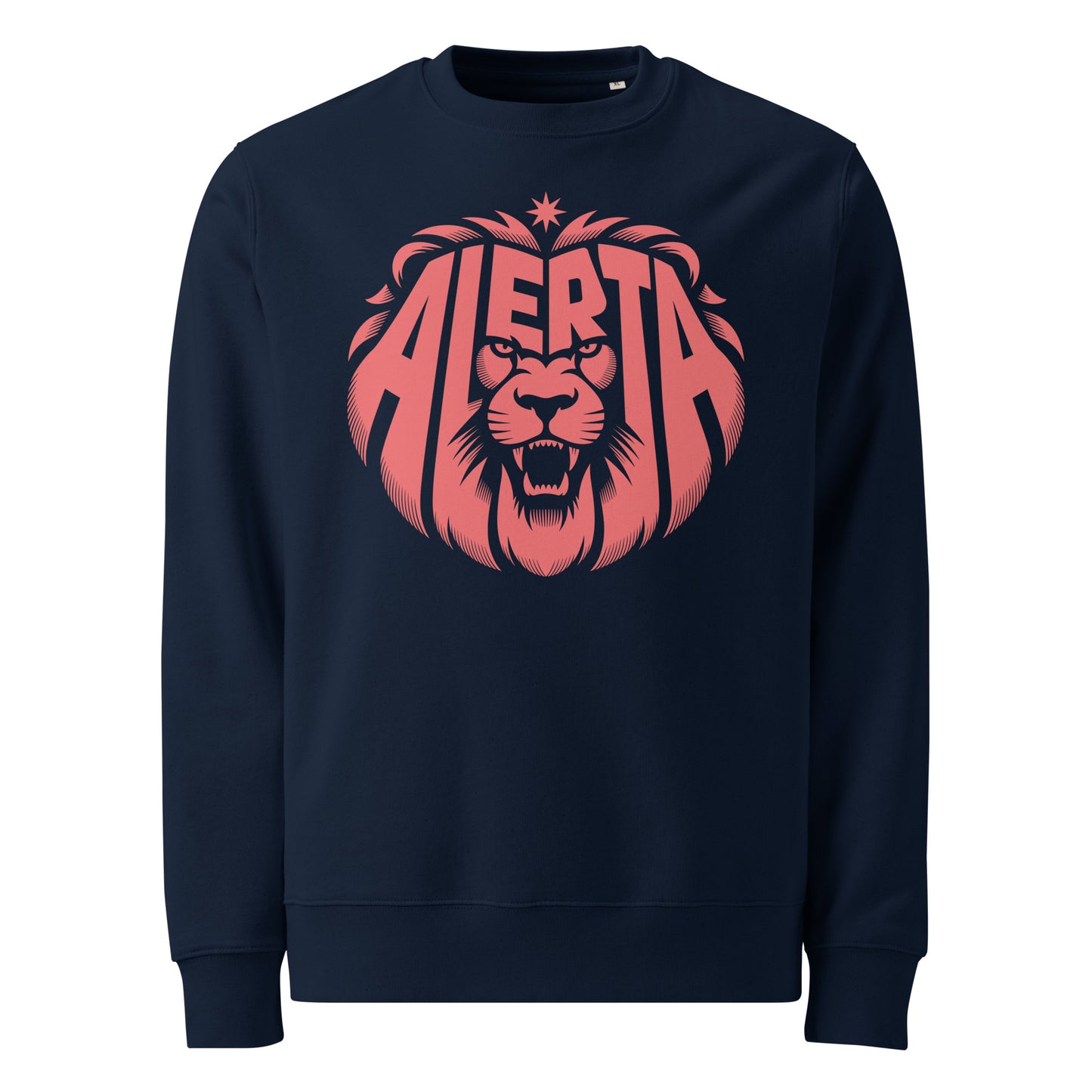 Alerta Lion [Red] - Premium Sweater von Protest Couture | French Navy