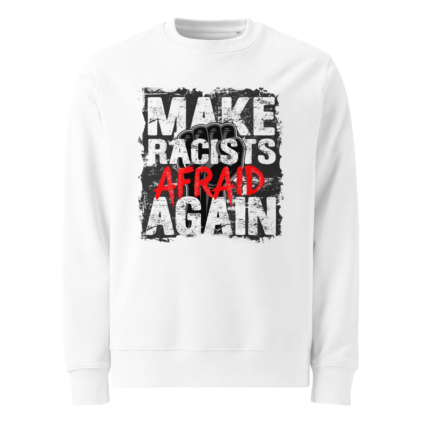 Make Racists Afraid Again - Premium Sweater von Protest Couture | White