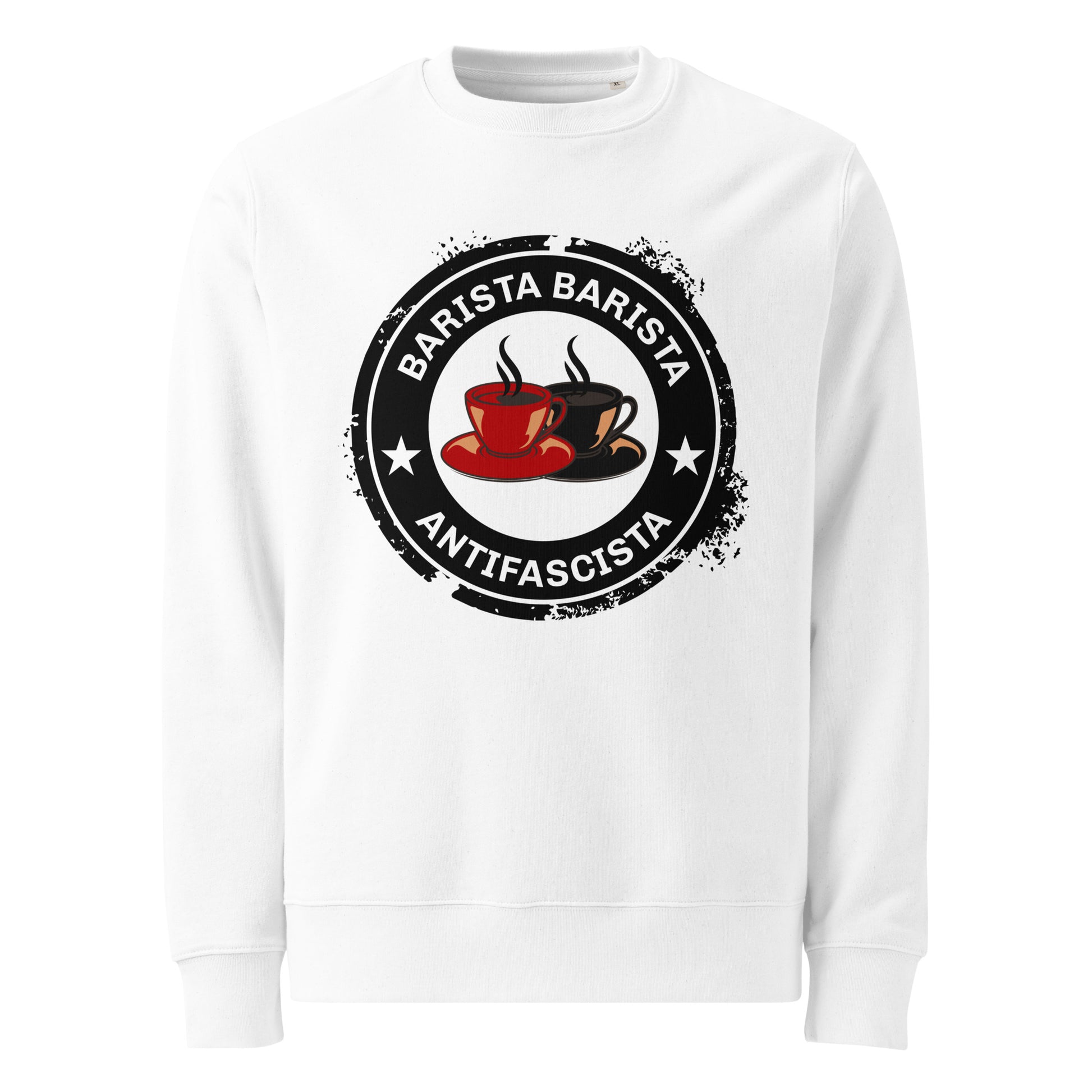 Barista, Barista, Antifascista - Premium Sweater von Protest Couture | S