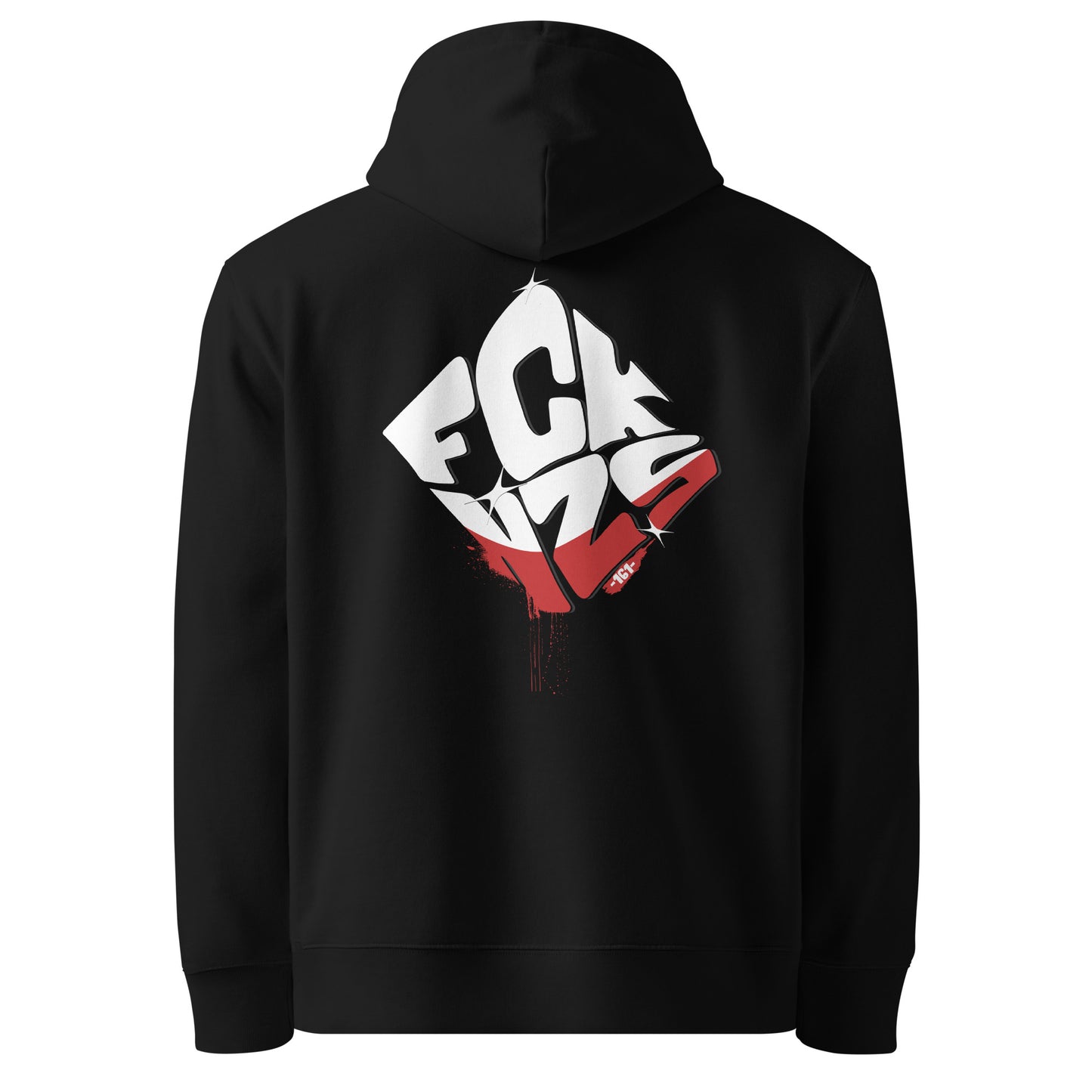 FCKNZS 161 [Backprint] - Premium Hoodie von Protest Couture | Black