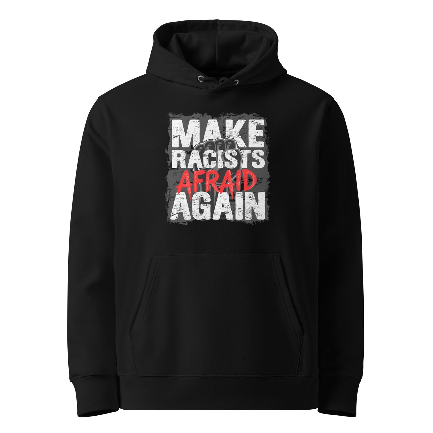 Make Racists Afraid Again - Premium Hoodie von Protest Couture | Black