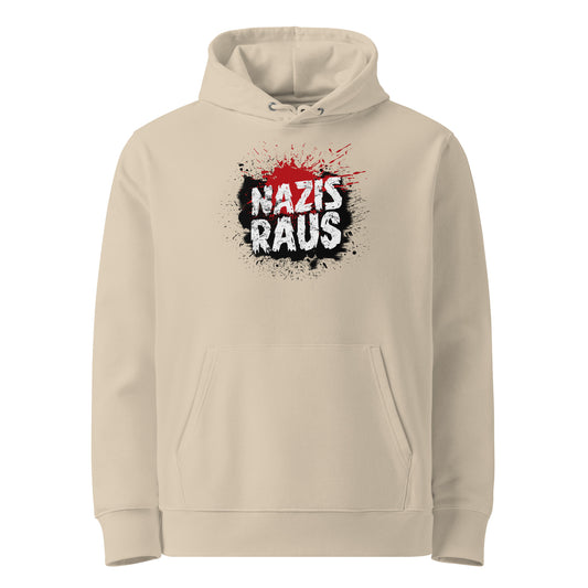 Nazis Raus - Premium Hoodie von Protest Couture | Desert Dust