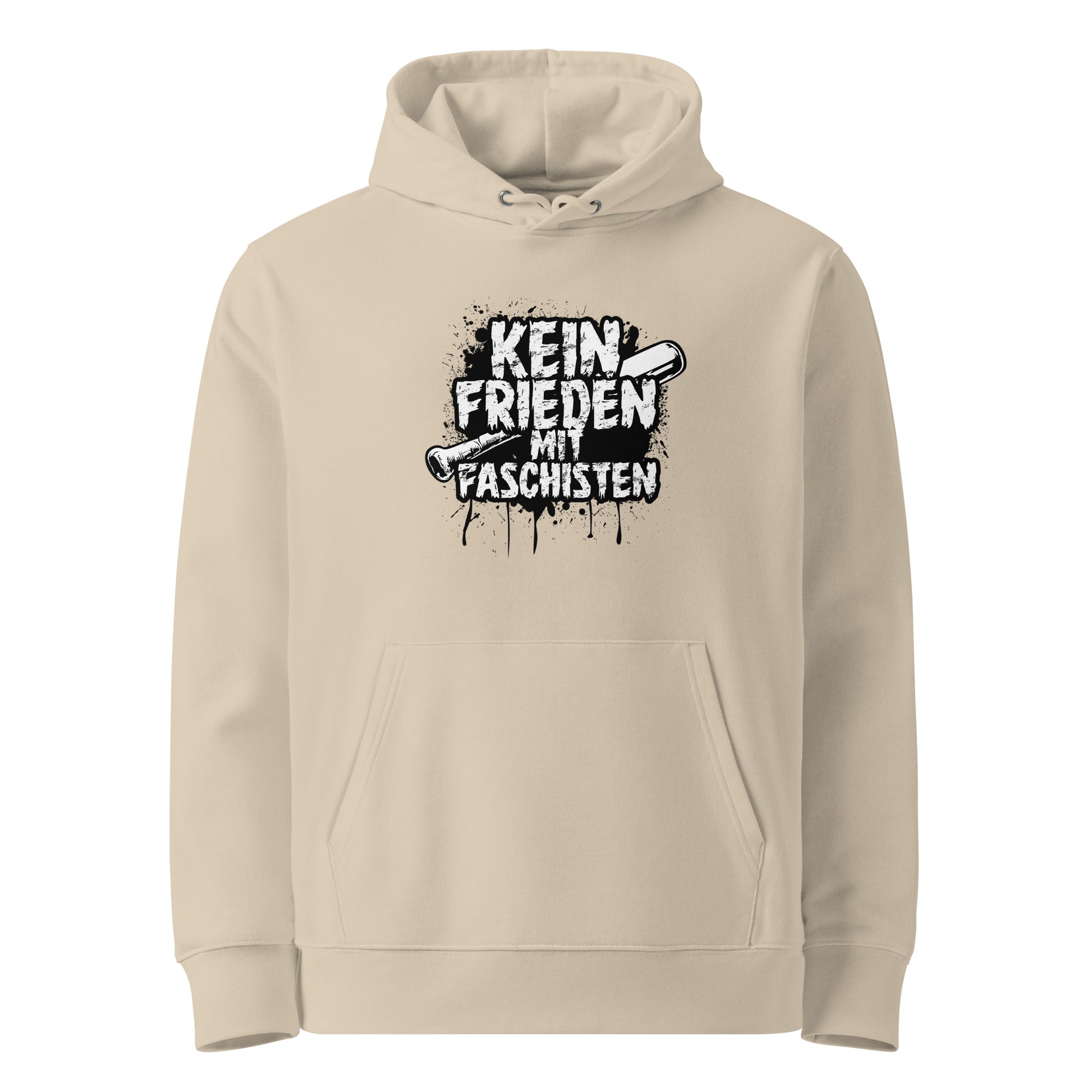 Kein Frieden mit Faschisten - Premium Hoodie von Protest Couture | Desert Dust
