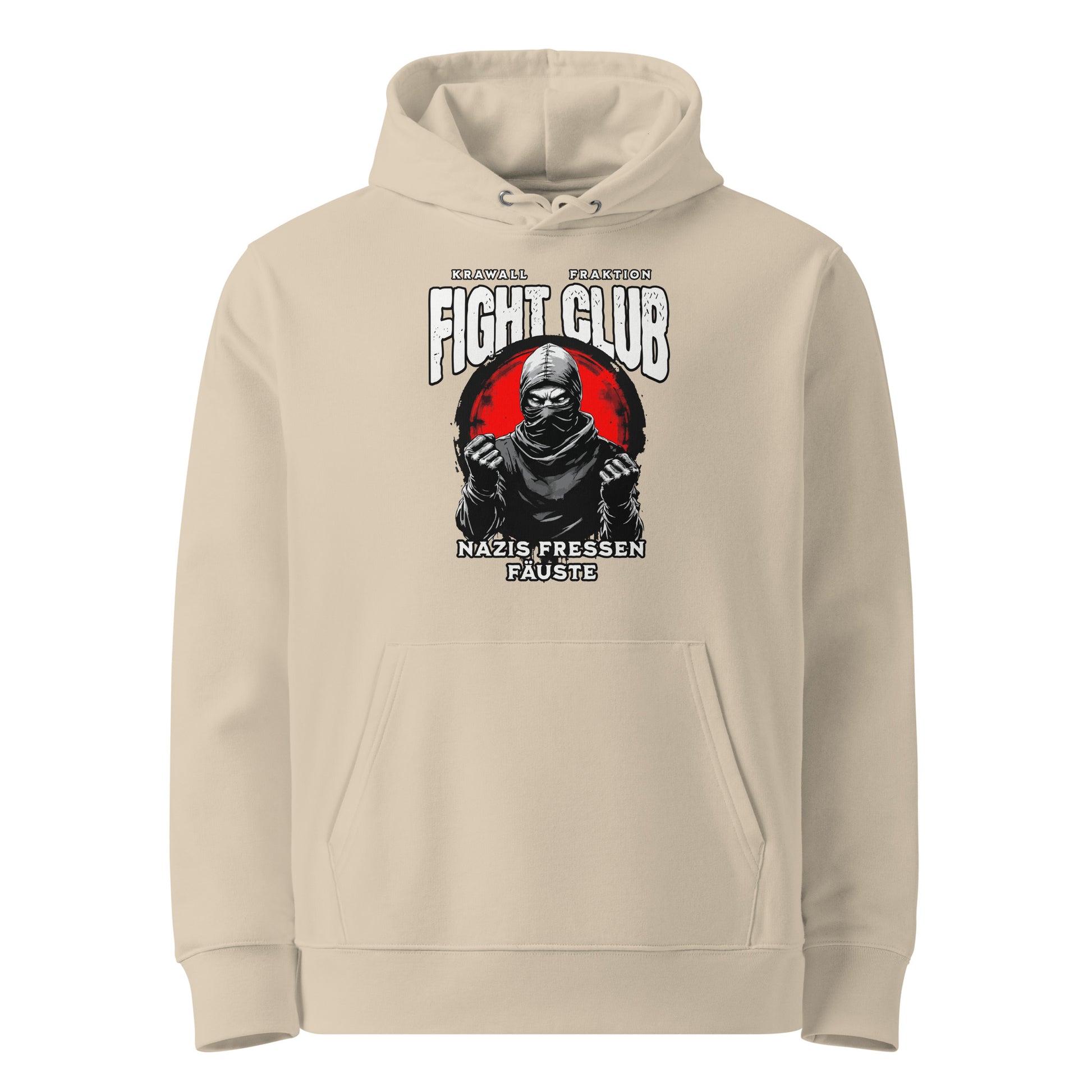 Nazis fressen Fäuste - Premium Hoodie von Protest Couture | Desert Dust