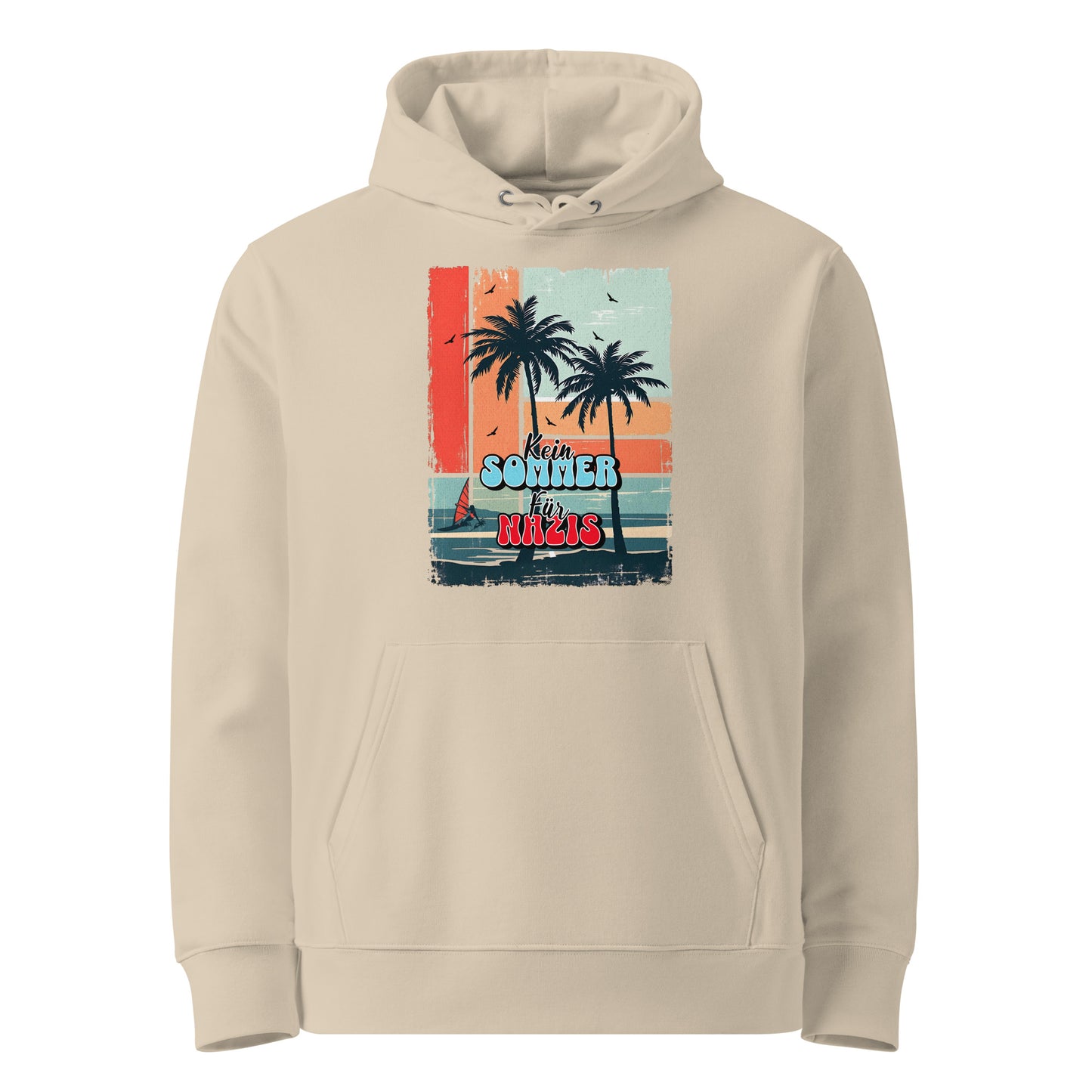 Kein Sommer für Nazis - Premium Hoodie von Protest Couture | Desert Dust