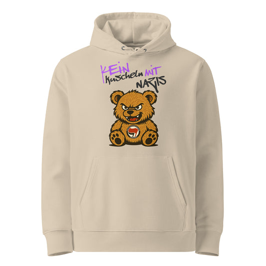 Kein Kuscheln mit Nazis - Premium Hoodie von Protest Couture | Desert Dust