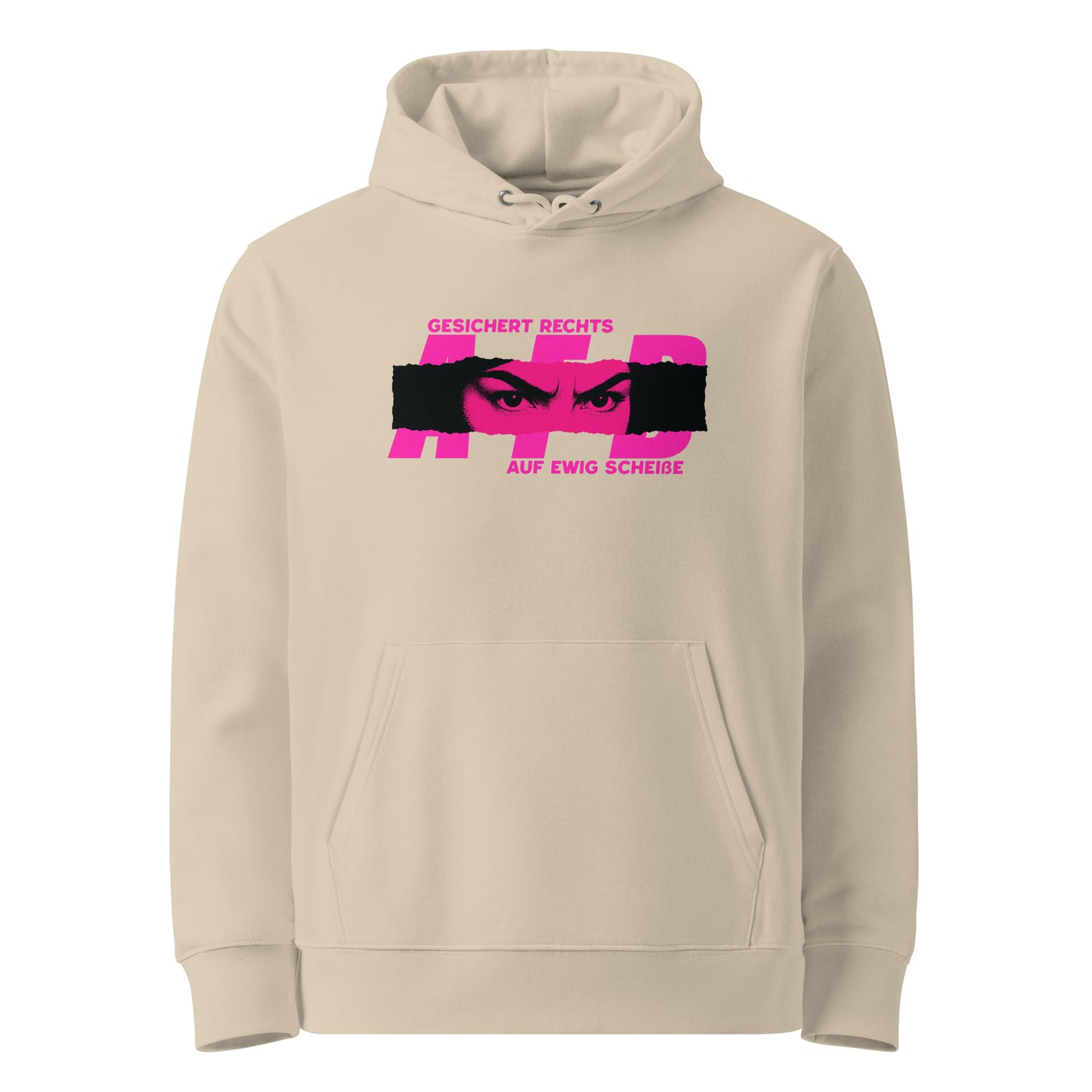 AFD Gesichert rechts - Premium Hoodie von Protest Couture | Desert Dust