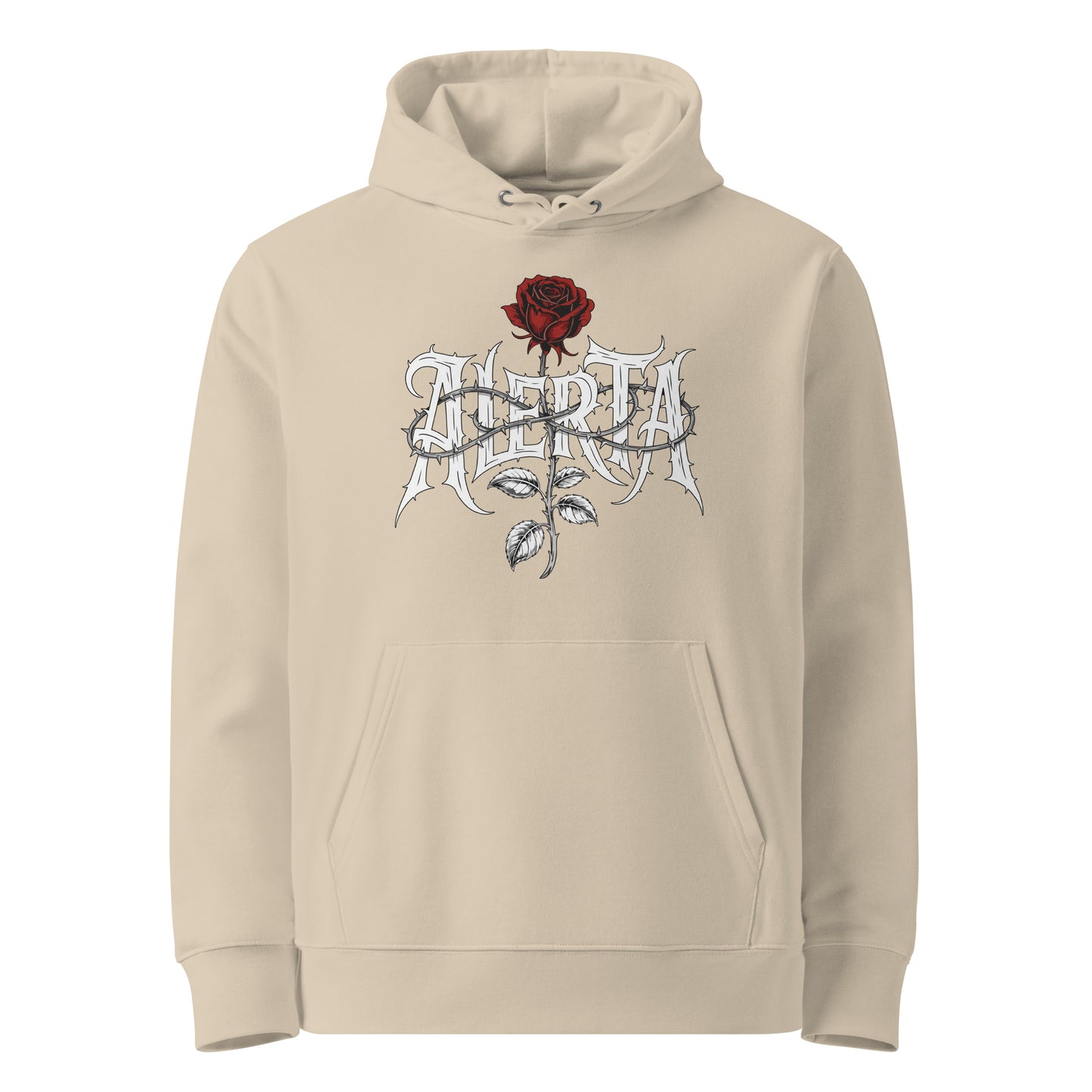 Alerta Rose - Premium Hoodie von Protest Couture | Desert Dust