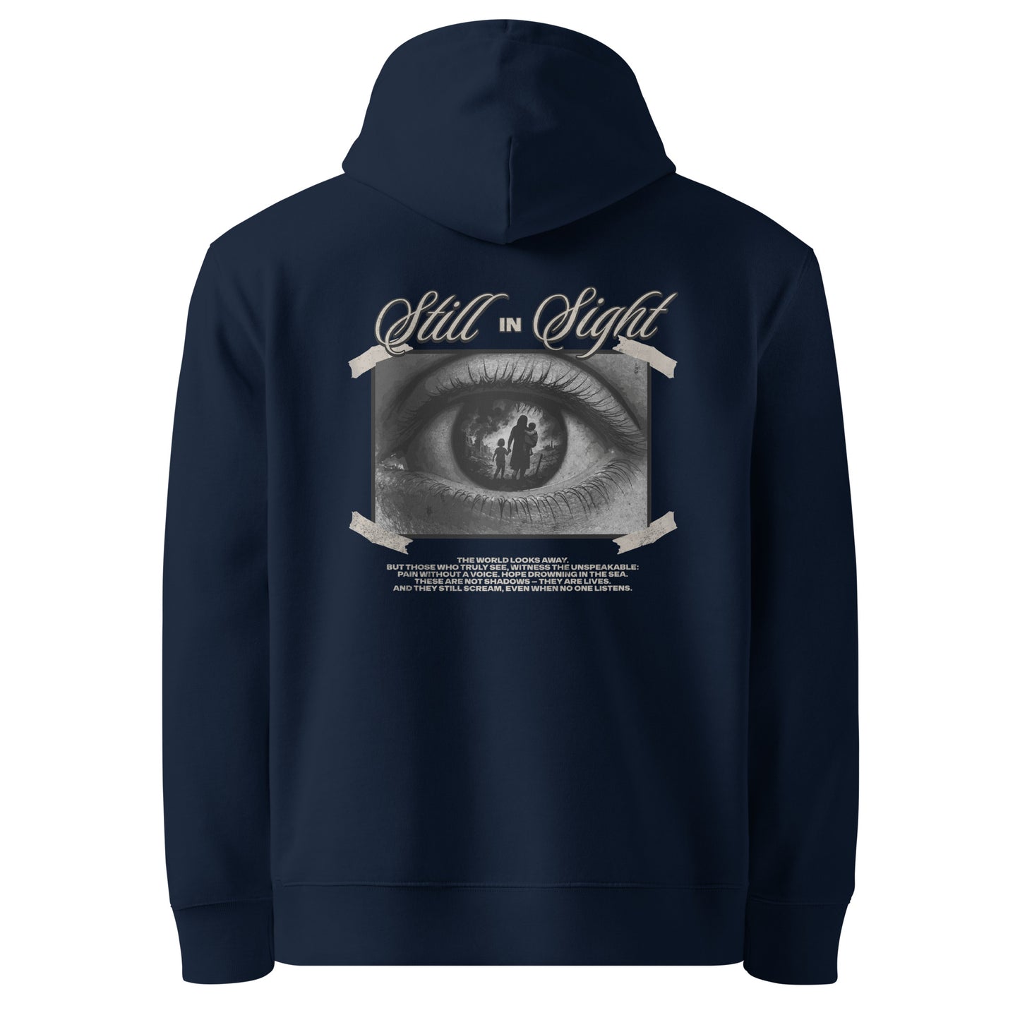 Still in Sight [Backprint] - Premium Hoodie von Protest Couture | French Navy