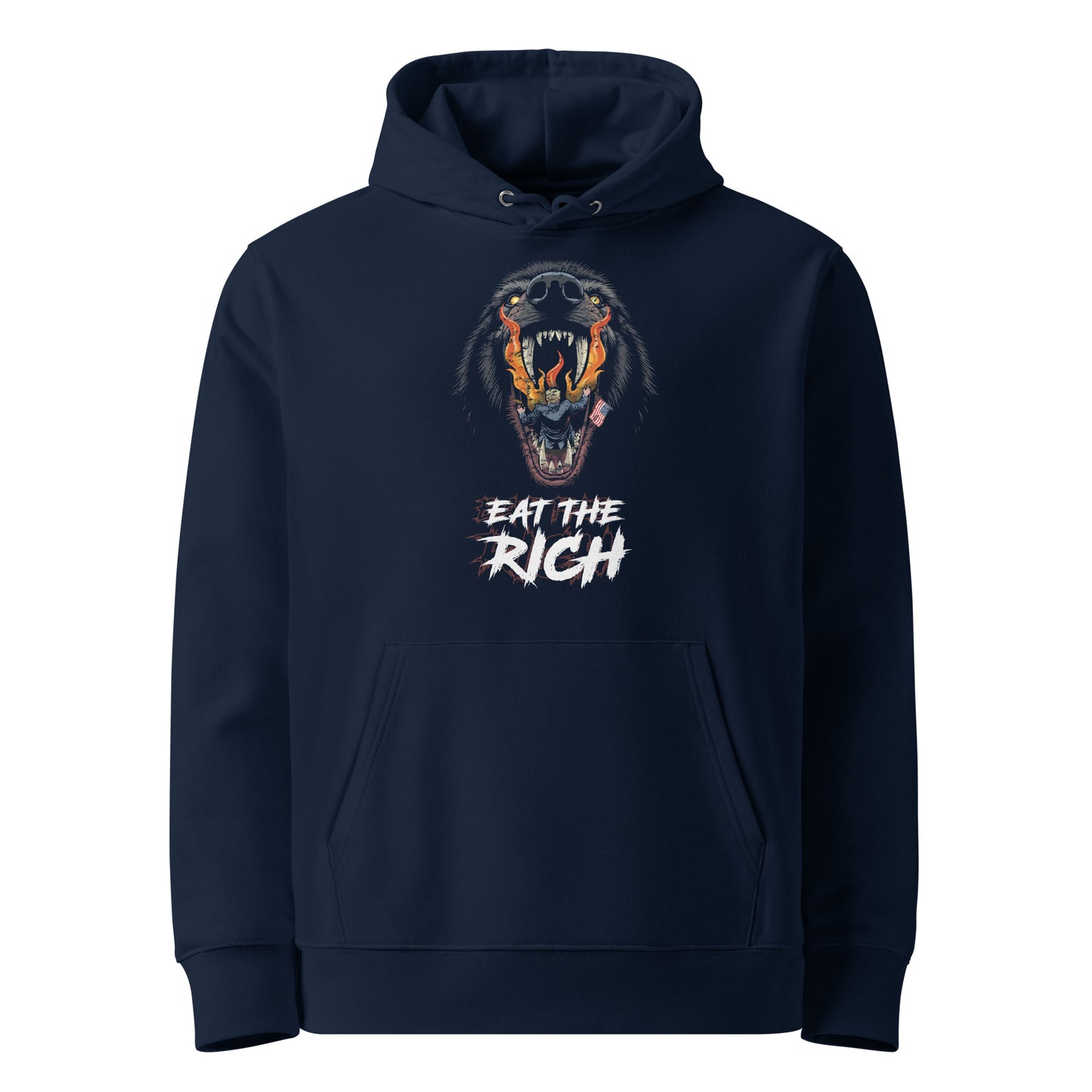 Eat The Rich - Premium Hoodie von Protest Couture | French Navy