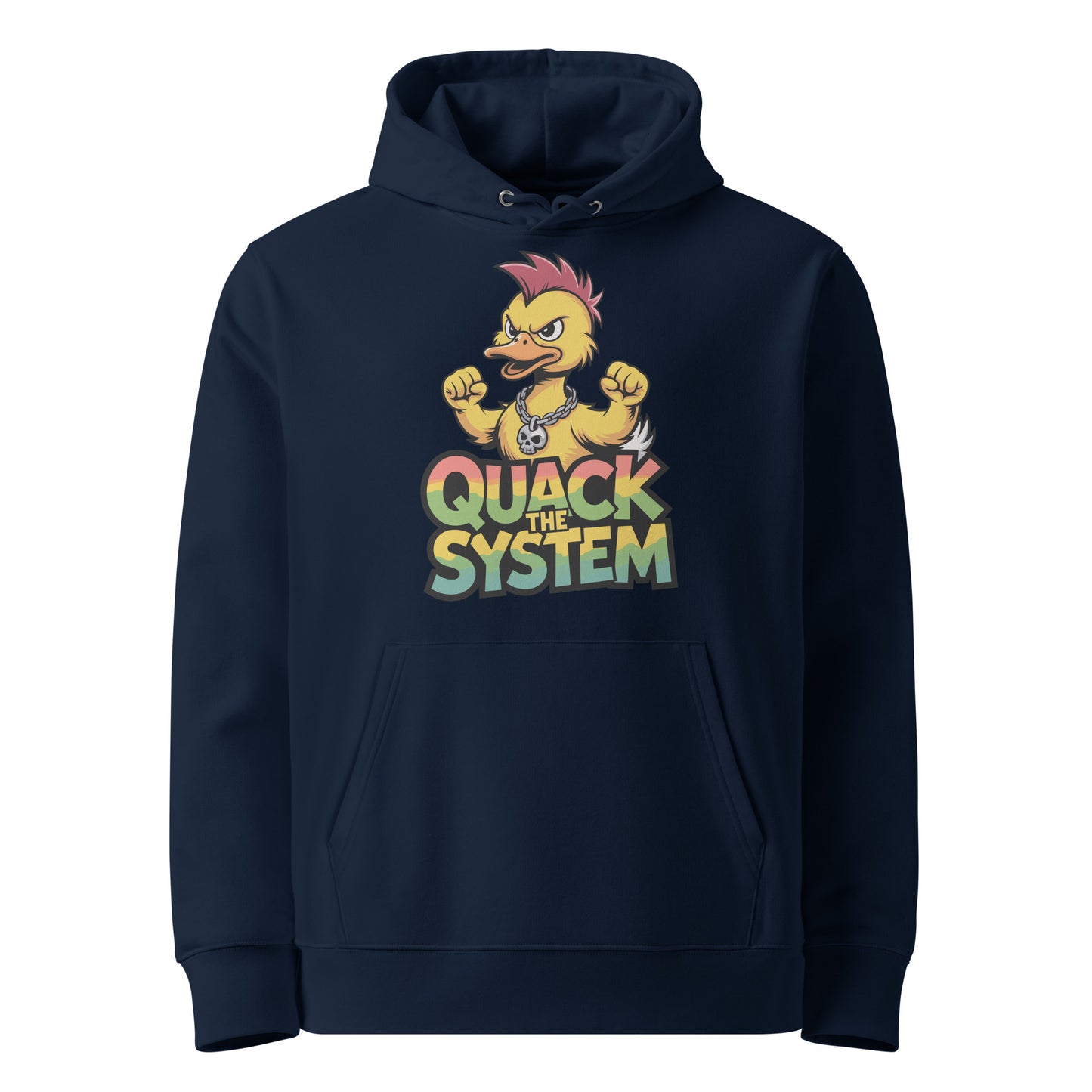 Quack the System - Premium Hoodie von Protest Couture | French Navy