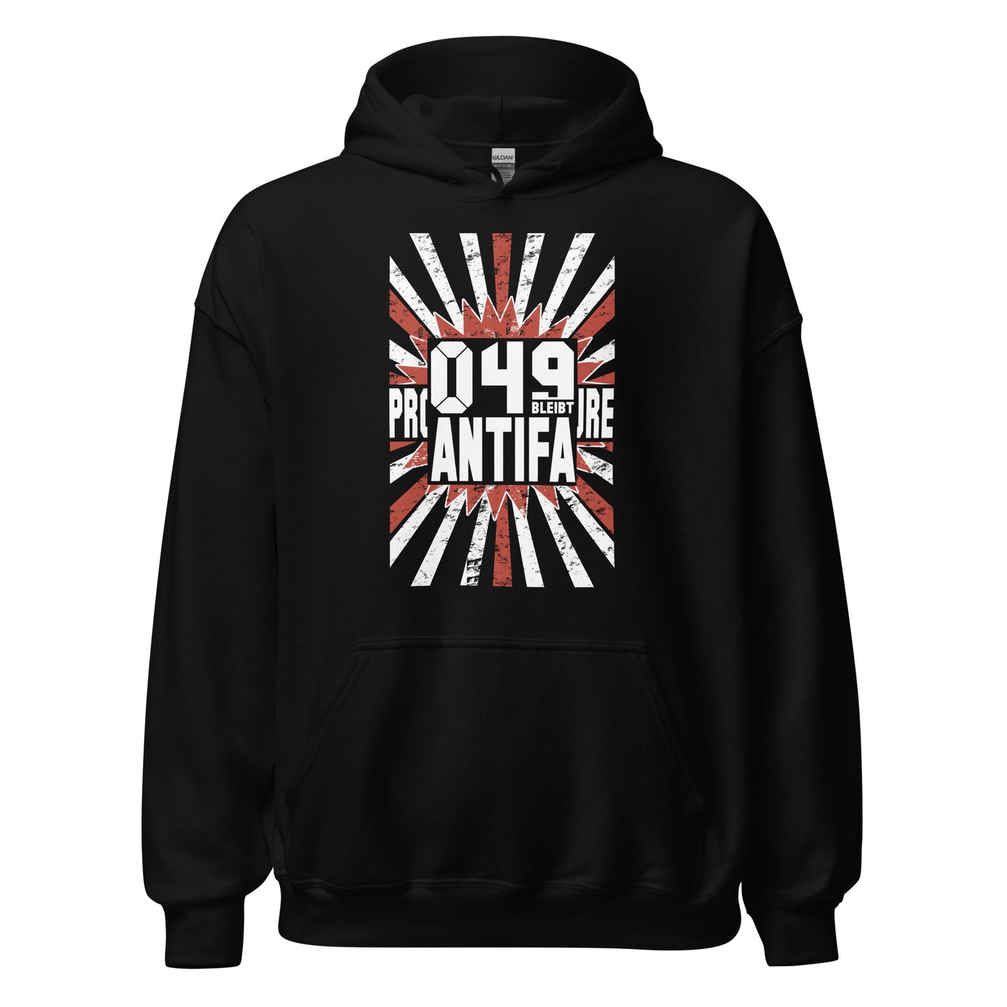 049 Bleibt Antifa - Unisex Hoodie von Protest Couture | Black