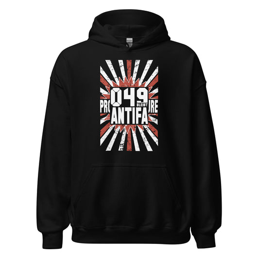 049 Bleibt Antifa - Unisex Hoodie von Protest Couture | Black