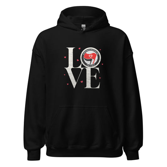 LOVE - Unisex Hoodie von Protest Couture | Black