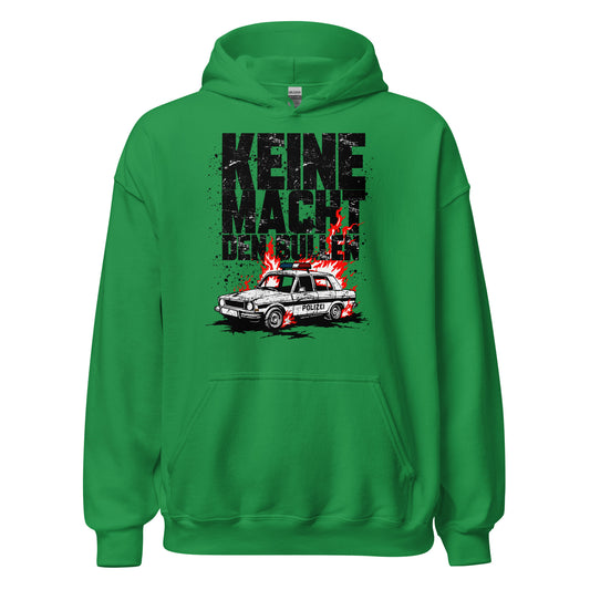 Keine Macht den Bullen - Unisex Hoodie von Protest Couture | Irish Green