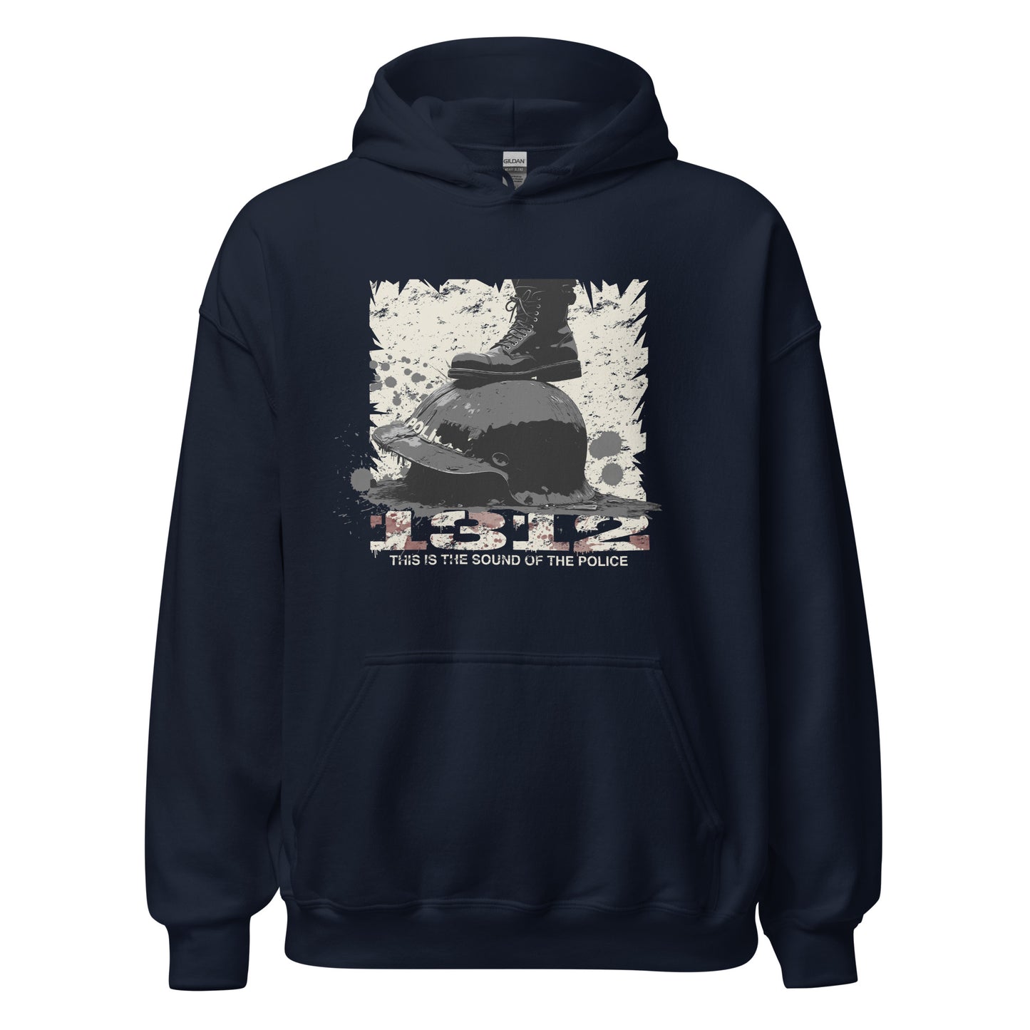 1312 - Unisex Hoodie von Protest Couture | Navy
