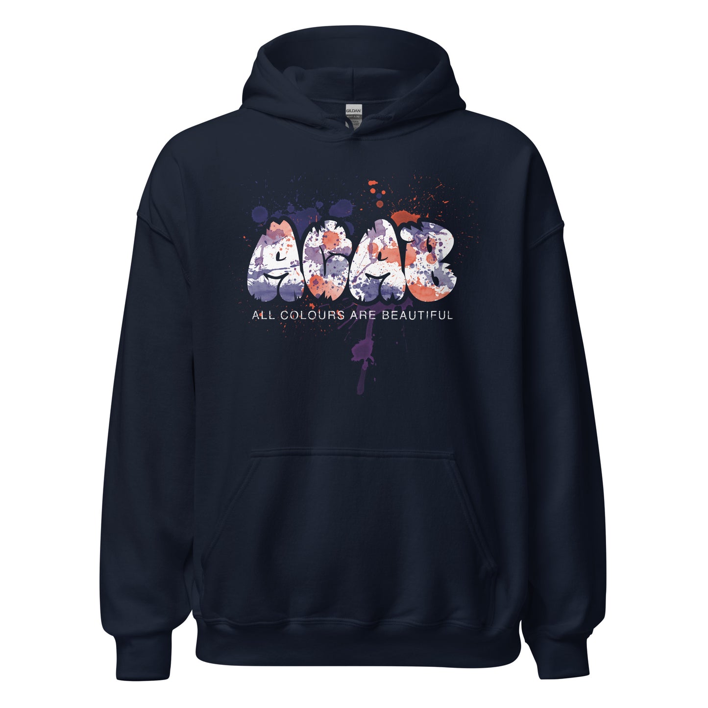 A.C.A.B. [All Colors Are Beautiful] - Unisex Hoodie von Protest Couture | Navy