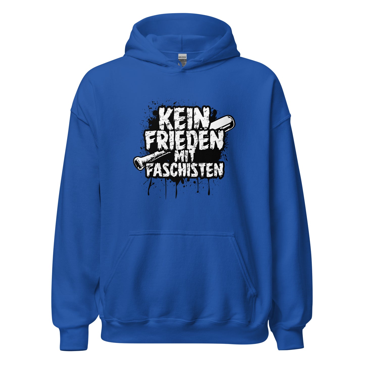 Kein Frieden mit Faschisten - Unisex Hoodie von Protest Couture | Royal