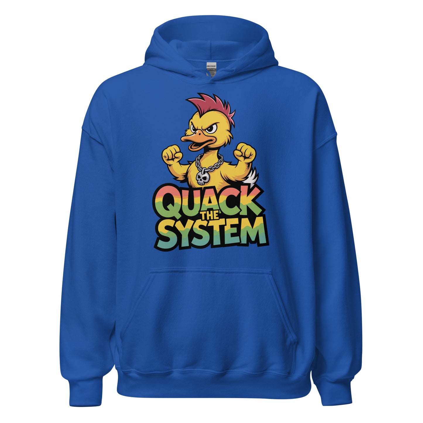 Quack the System - Unisex Hoodie von Protest Couture | Royal