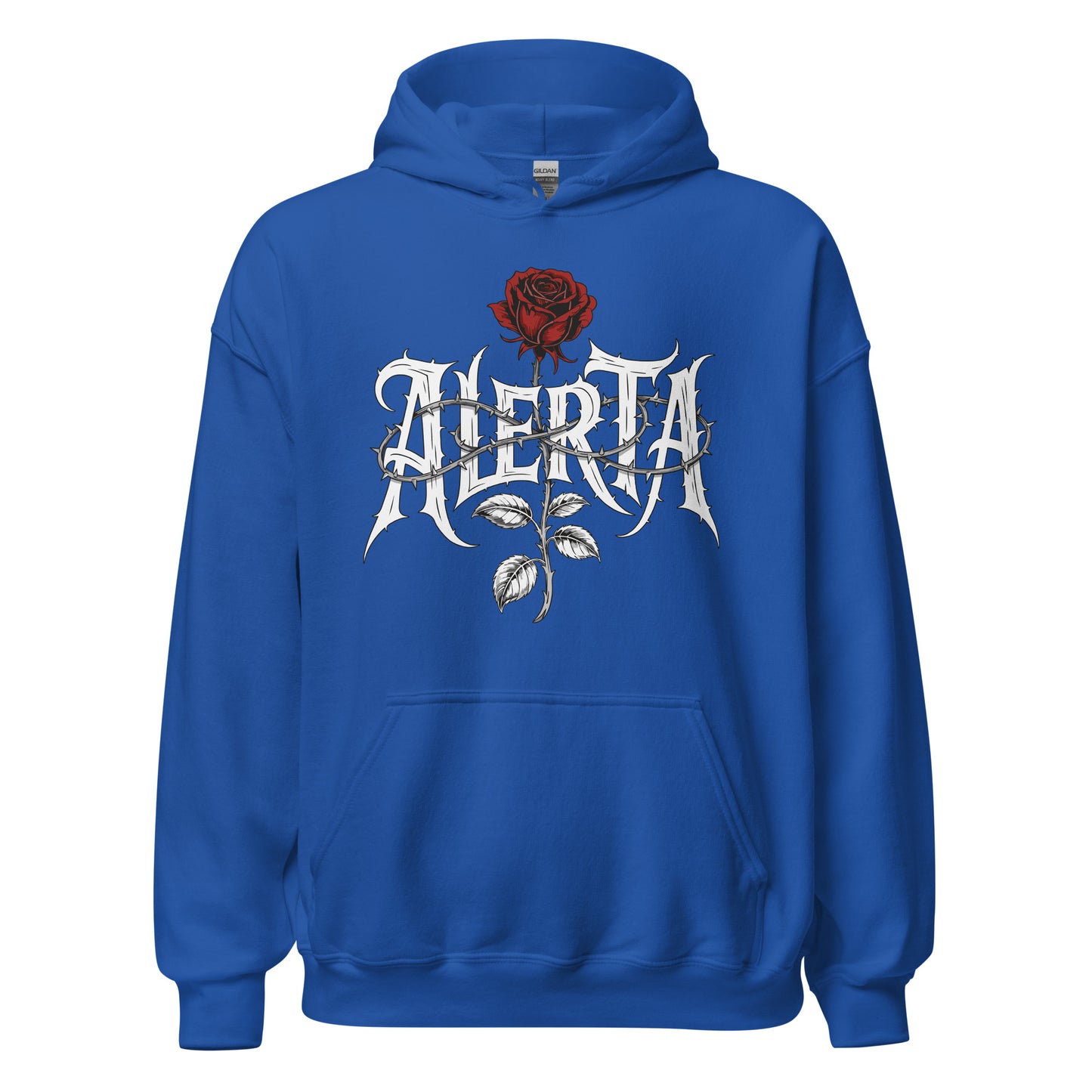 Alerta Rose - Unisex Hoodie von Protest Couture | Royal