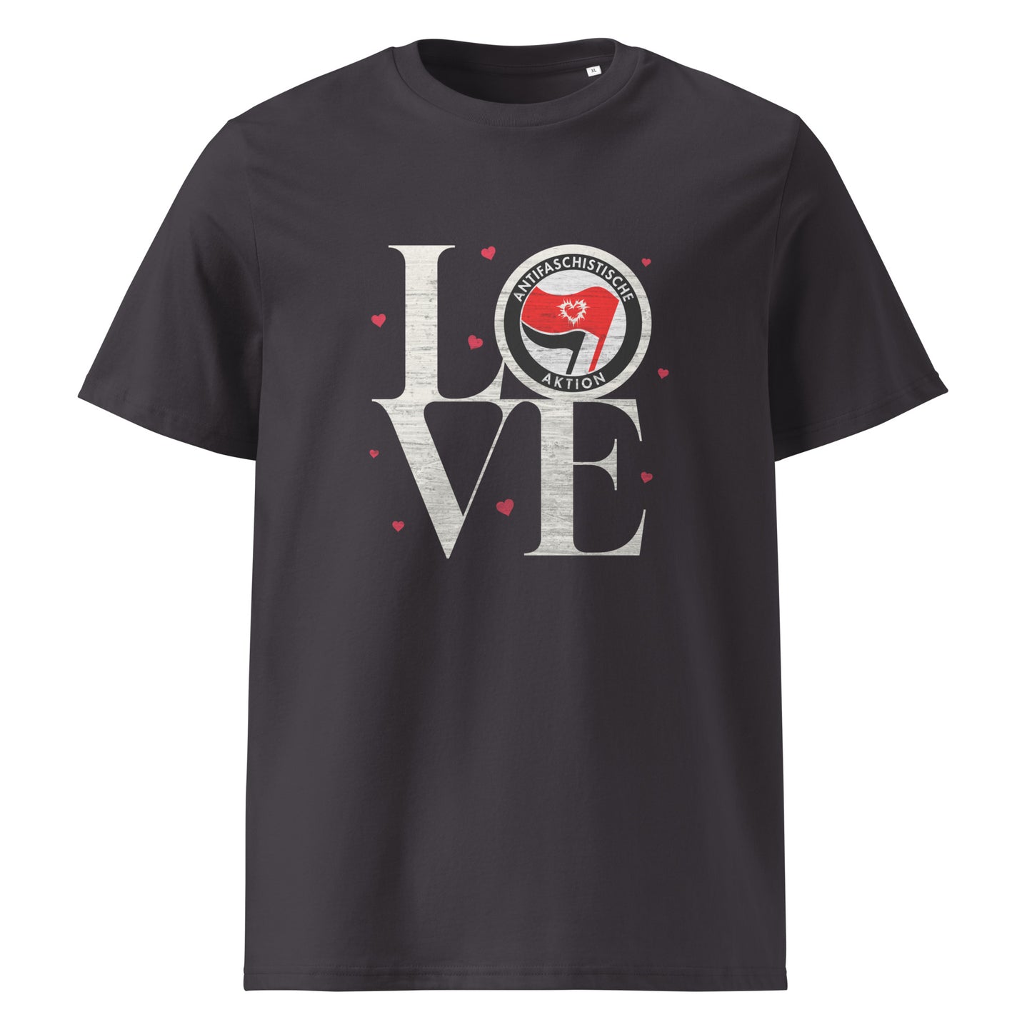 LOVE - Premium T-Shirt von Protest Couture | Anthracite