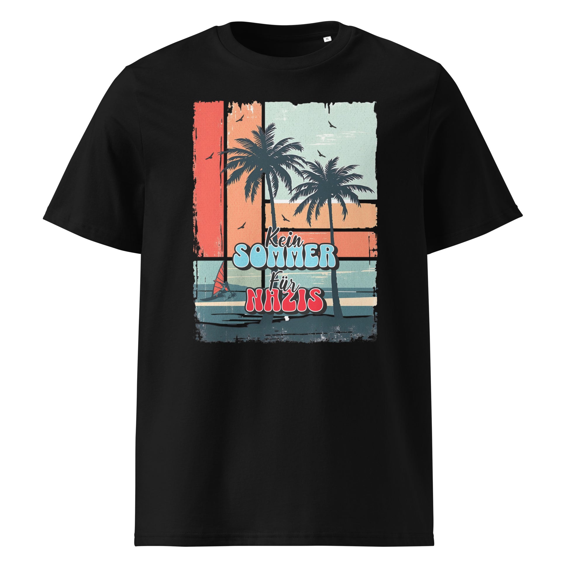 Kein Sommer für Nazis - Premium T-Shirt von Protest Couture | Black