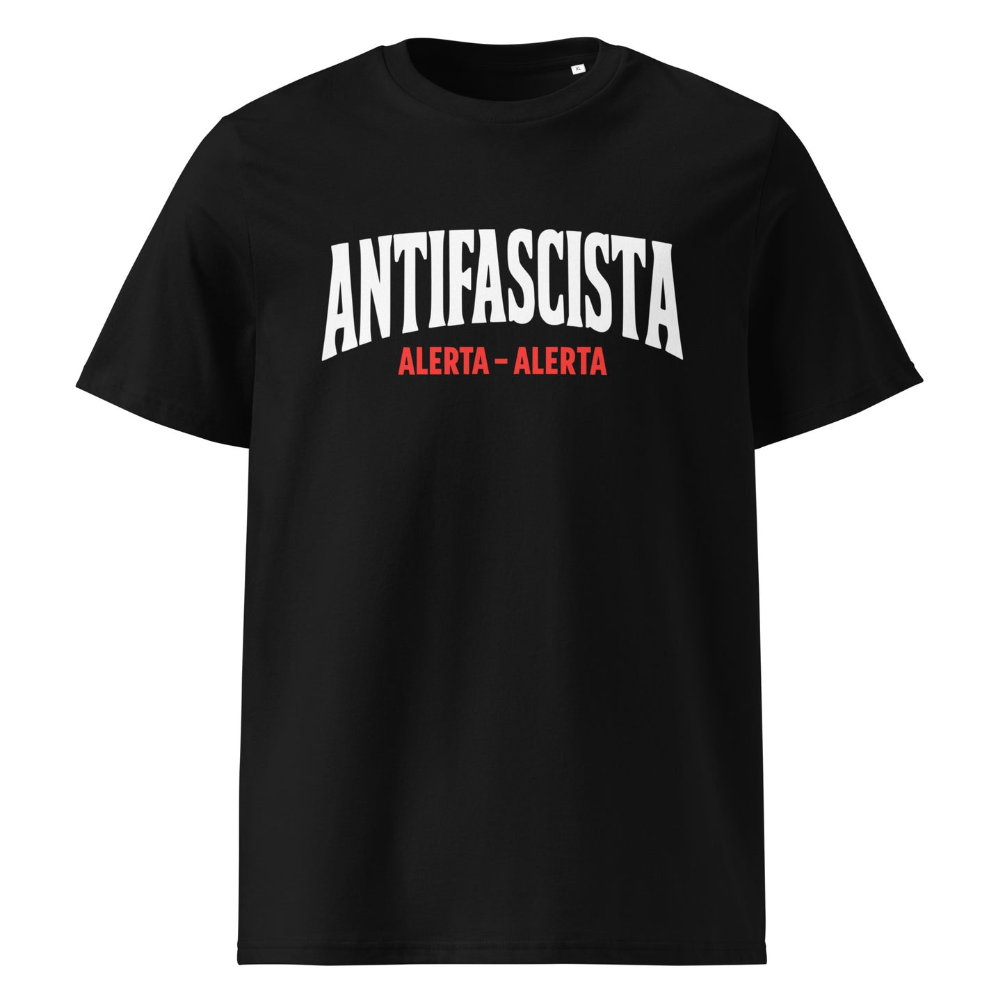 Antifascista (Alerta - Alerta) - Premium T-Shirt von Protest Couture | Black