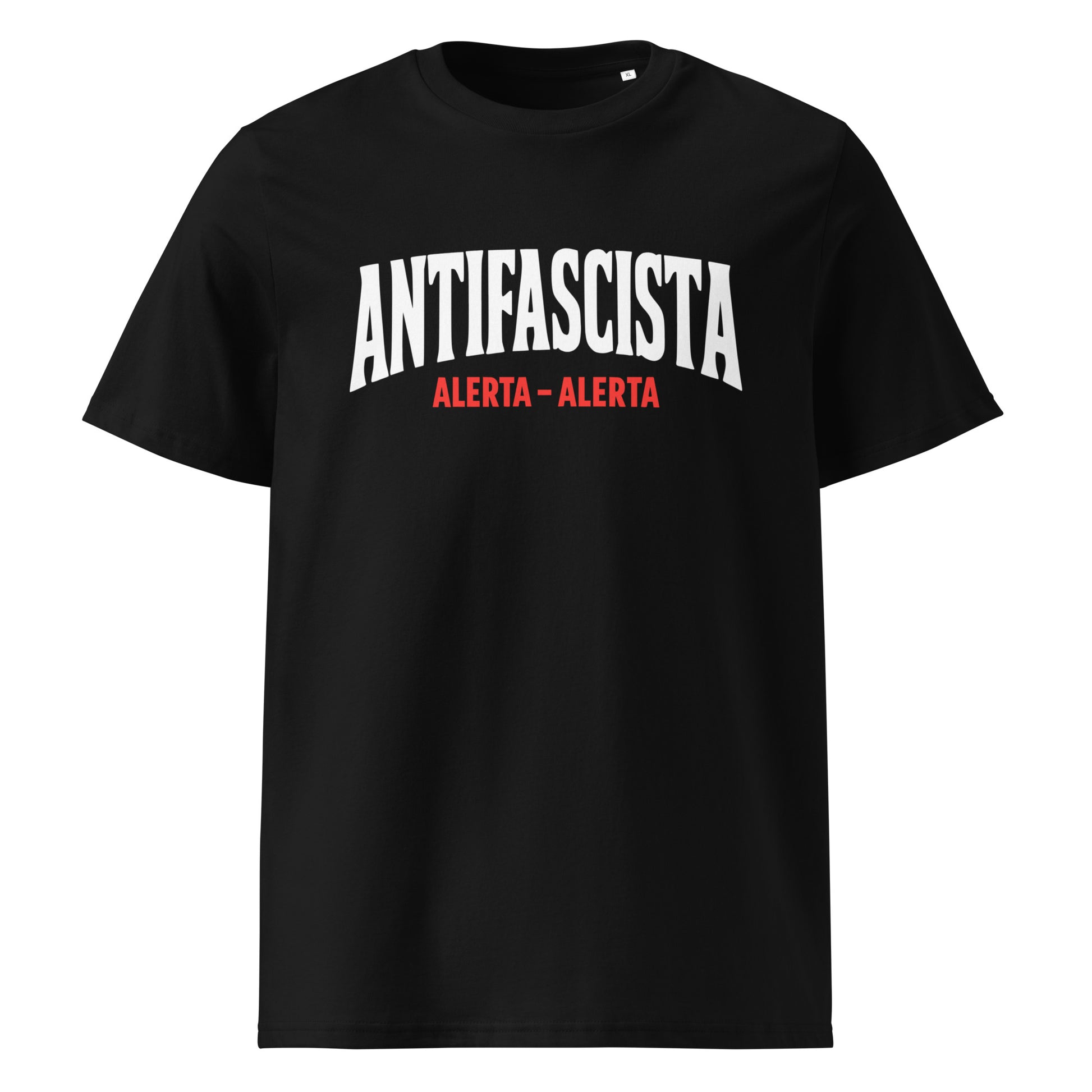 Antifascista (Alerta - Alerta) - Premium T-Shirt von Protest Couture | Black