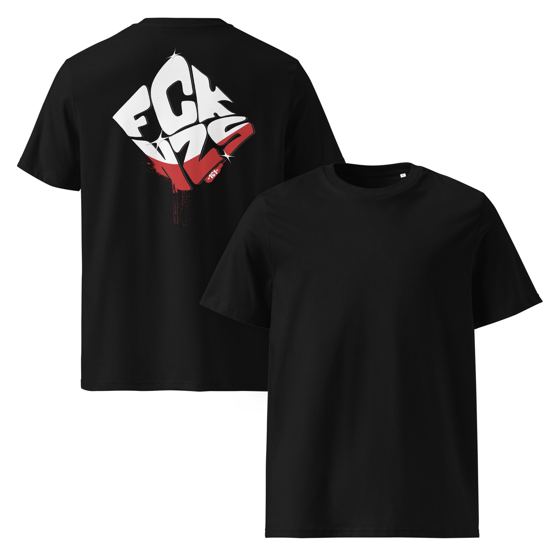 FCKNZS 161 [Backprint] - Premium T-Shirt von Protest Couture | Black