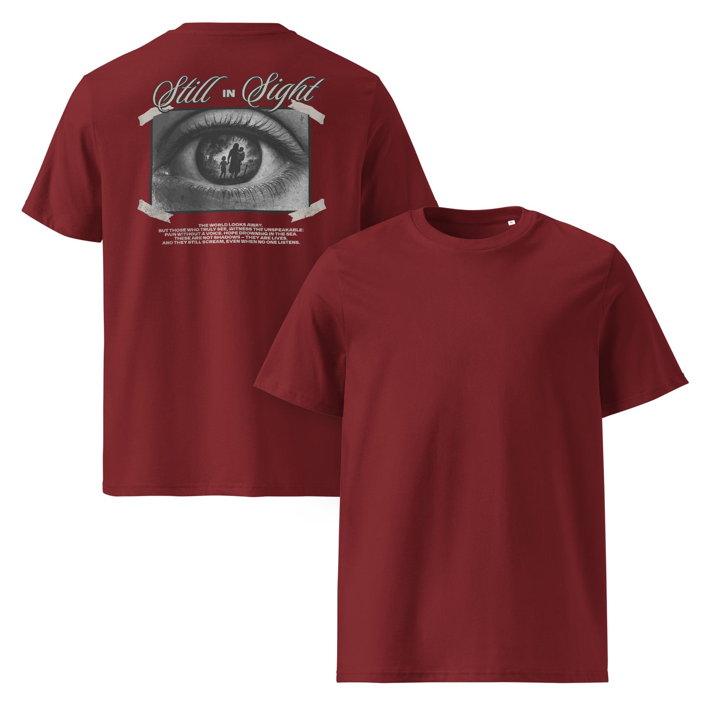 Still in Sight - Premium T-Shirt von Protest Couture | Burgundy