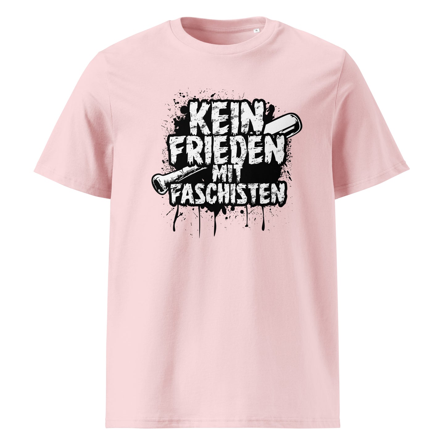 Kein Frieden mit Faschisten - Premium T-Shirt von Protest Couture | Cotton Pink