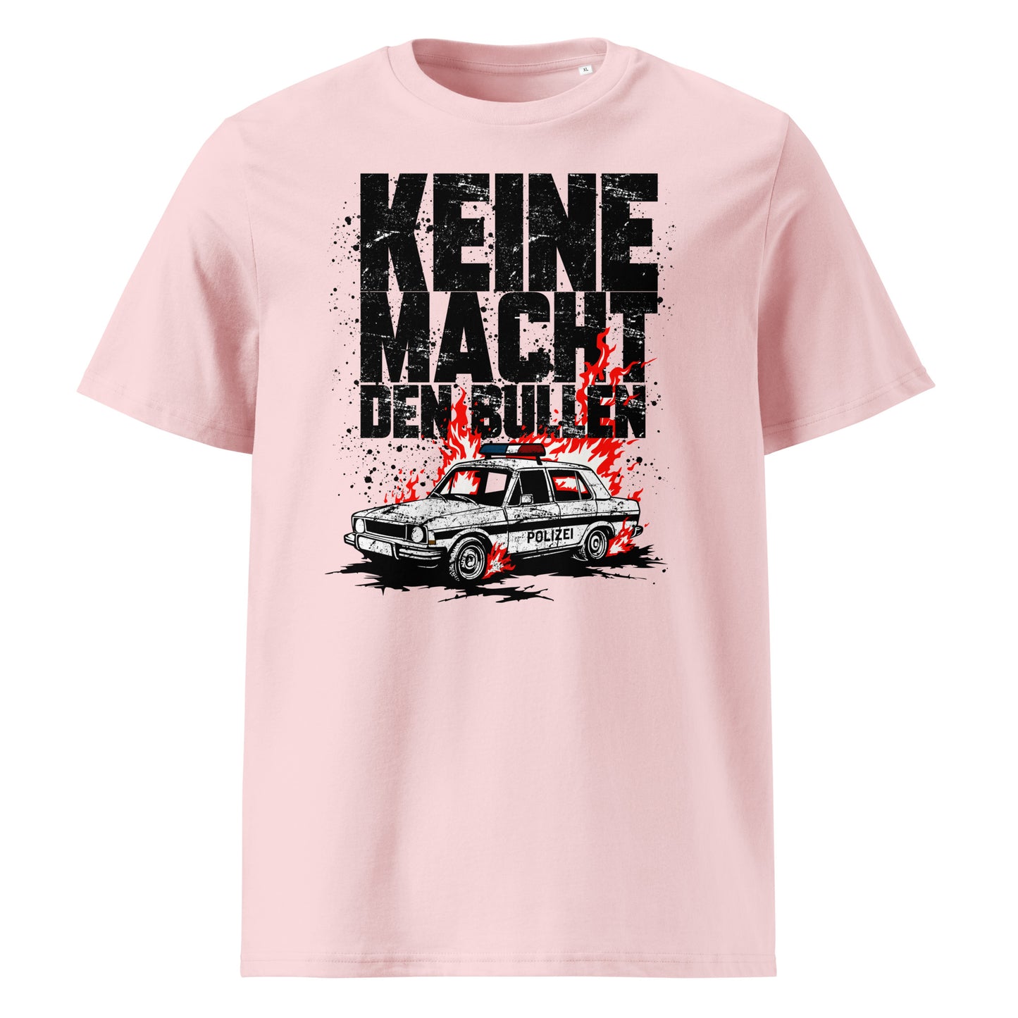 Keine Macht den Bullen - Premium T-Shirt von Protest Couture | Cotton Pink