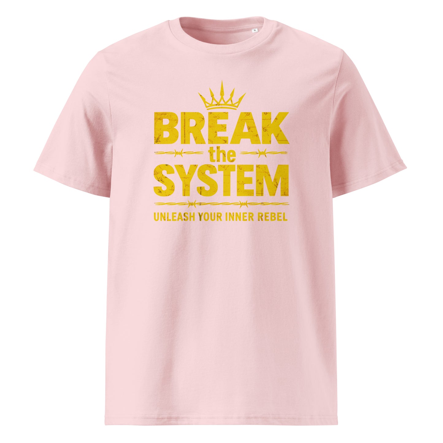 Break the System - Premium T-Shirt von Protest Couture | Cotton Pink