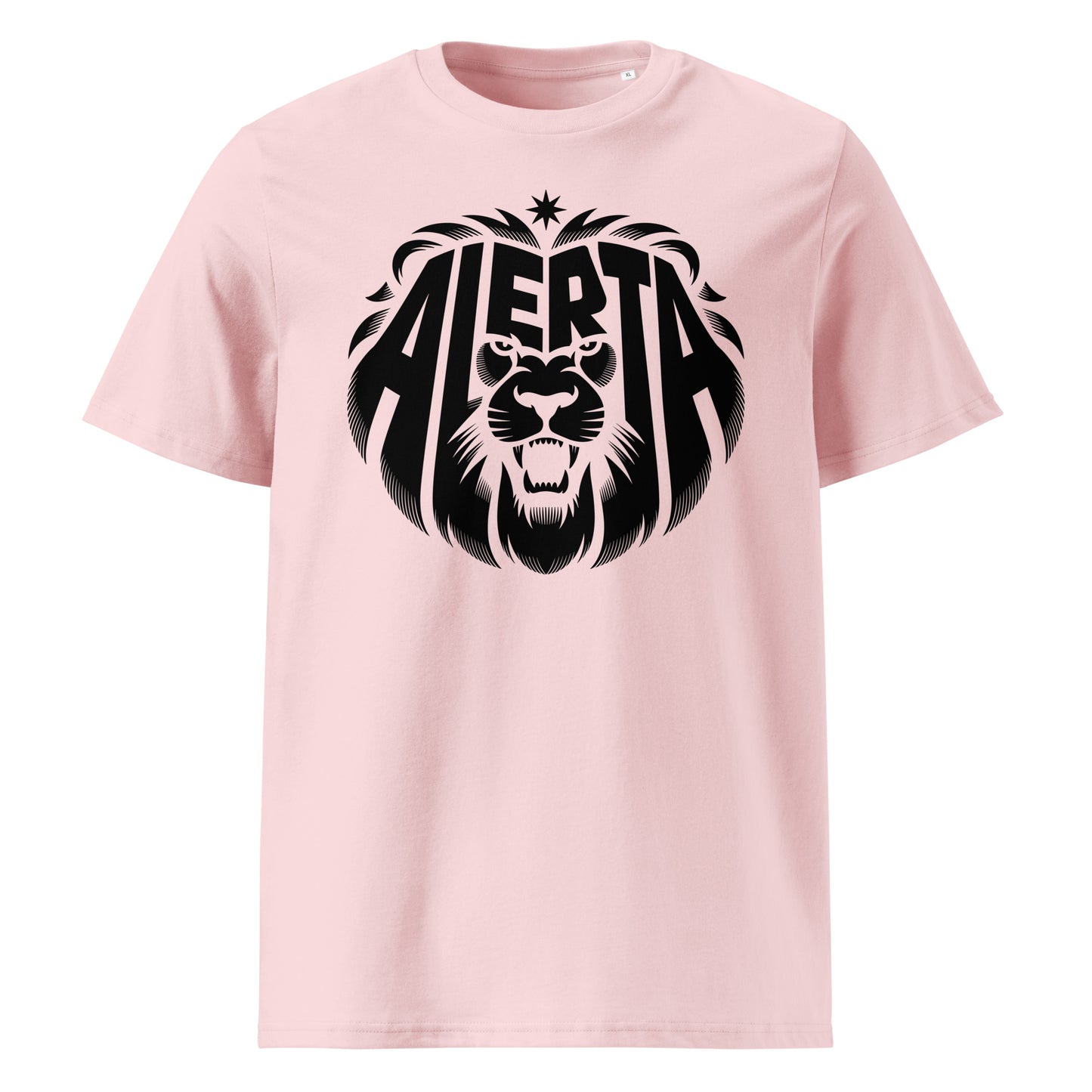 Alerta Lion [Black] - Premium T-Shirt von Protest Couture | Cotton Pink