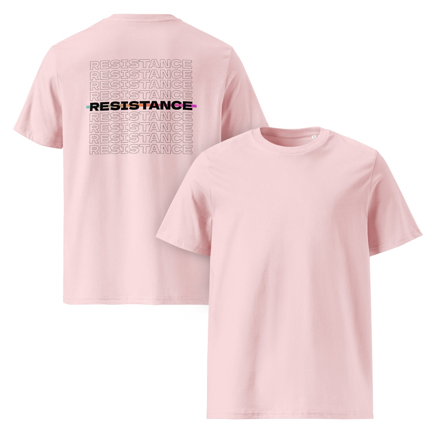 Resistance [dark] - Premium T-Shirt von Protest Couture | Cotton Pink