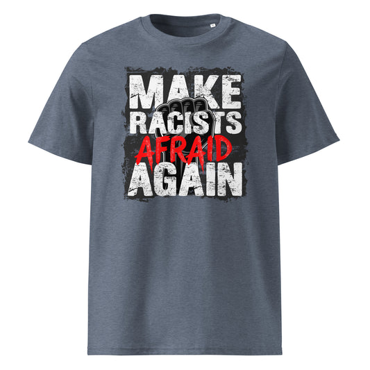 Make Racists Afraid Again - Premium T-Shirt von Protest Couture | Dark Heather Blue