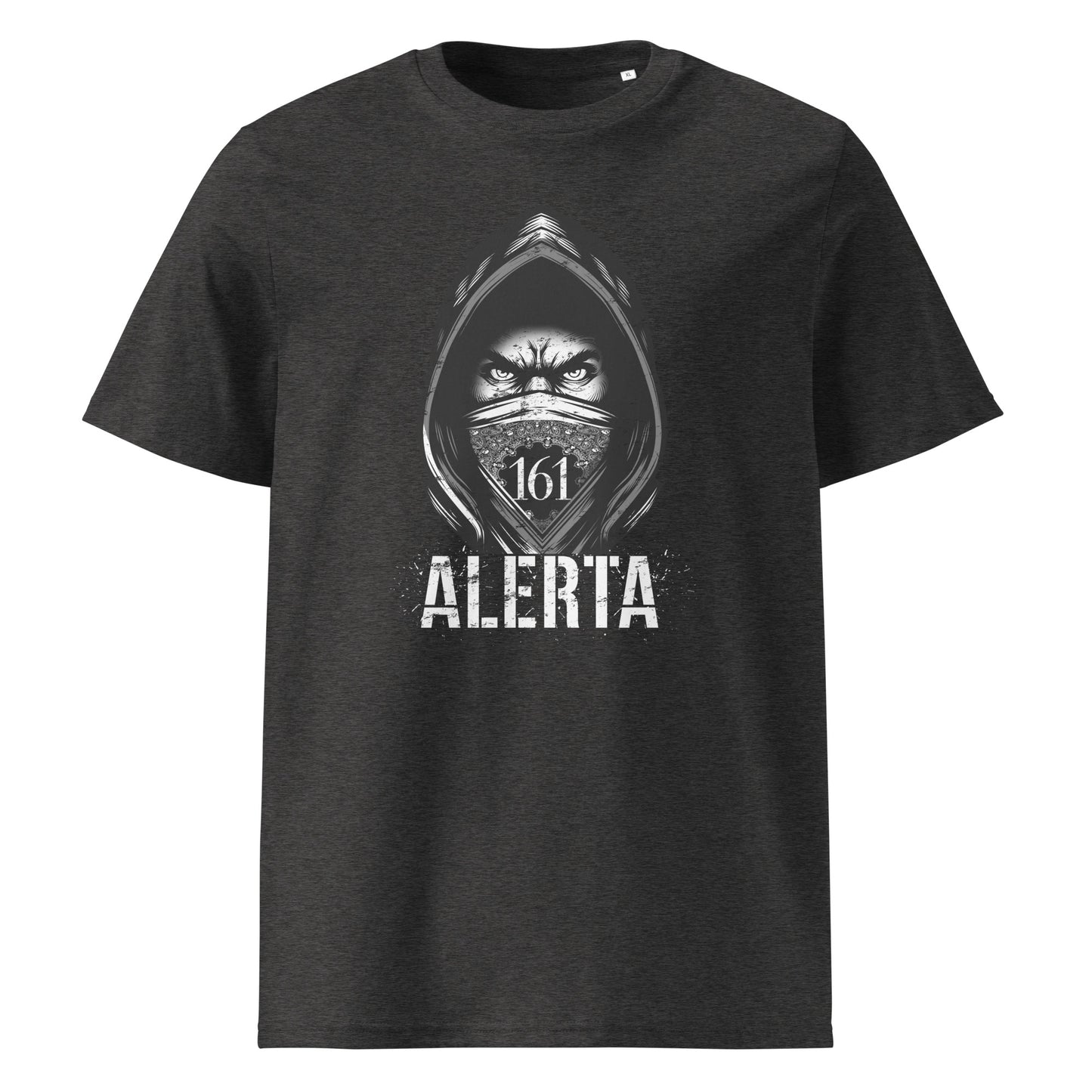 161 Alerta - Premium T-Shirt von Protest Couture | Dark Heather Grey