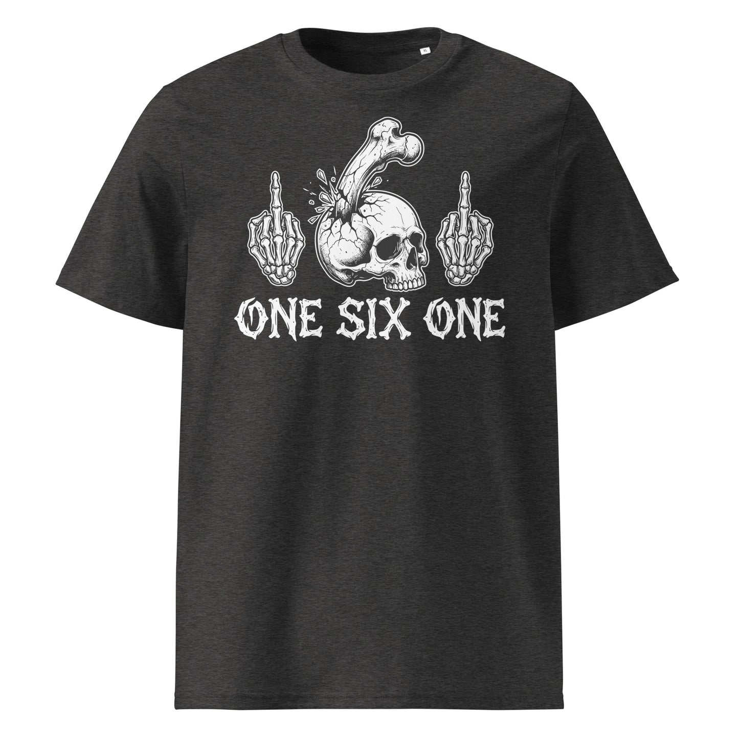 One Six One - Premium T-Shirt von Protest Couture | Dark Heather Grey