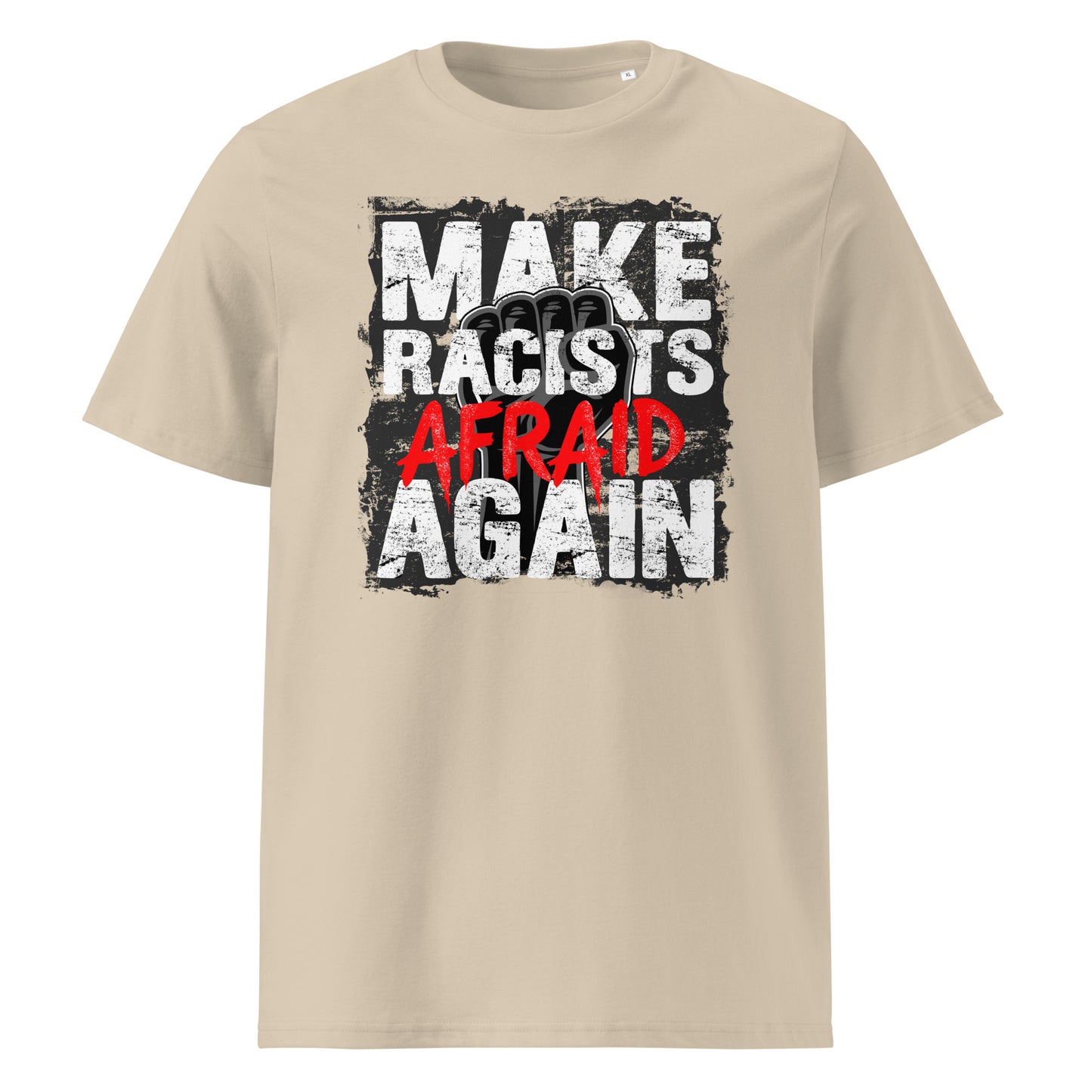 Make Racists Afraid Again - Premium T-Shirt von Protest Couture | Desert Dust