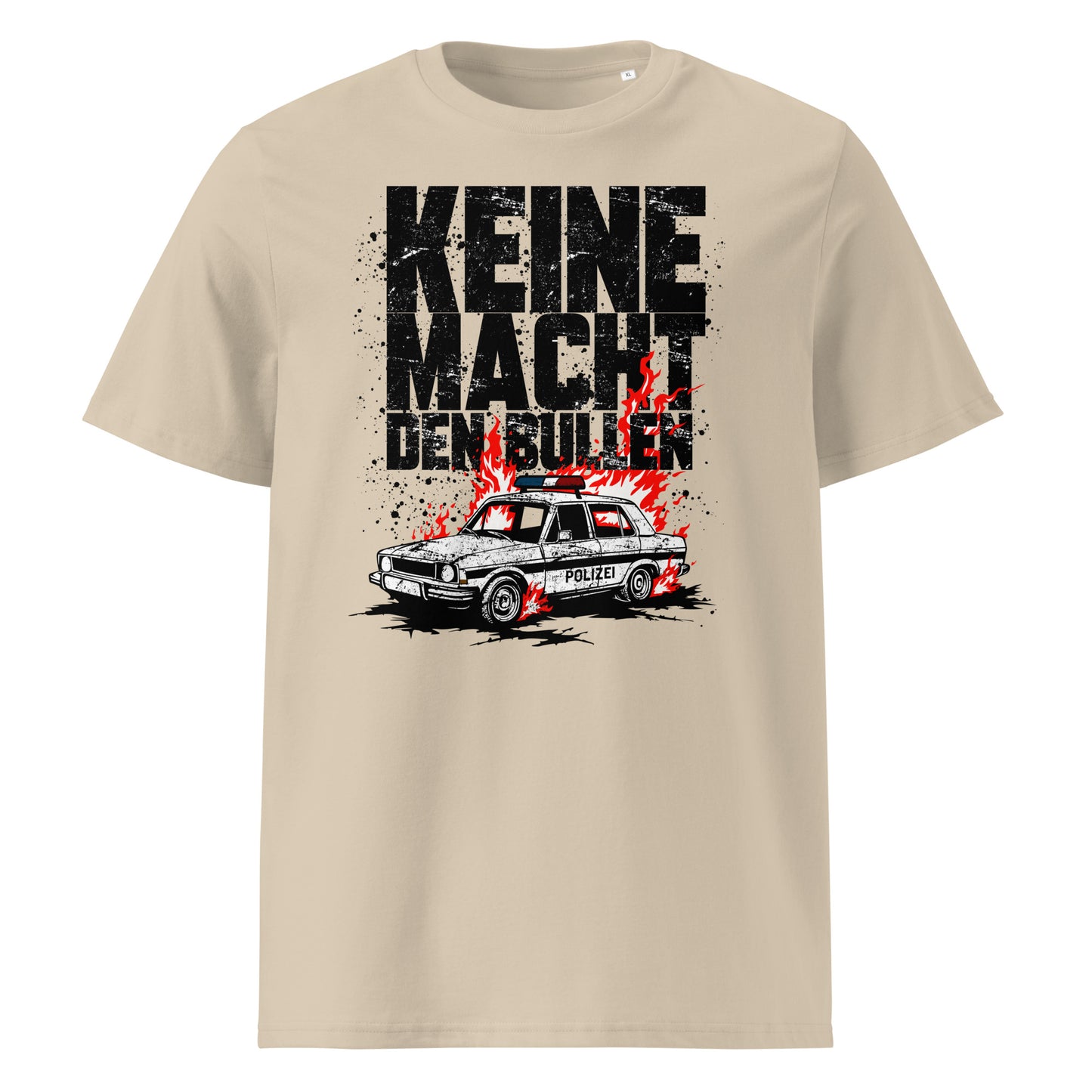 Keine Macht den Bullen - Premium T-Shirt von Protest Couture | Desert Dust
