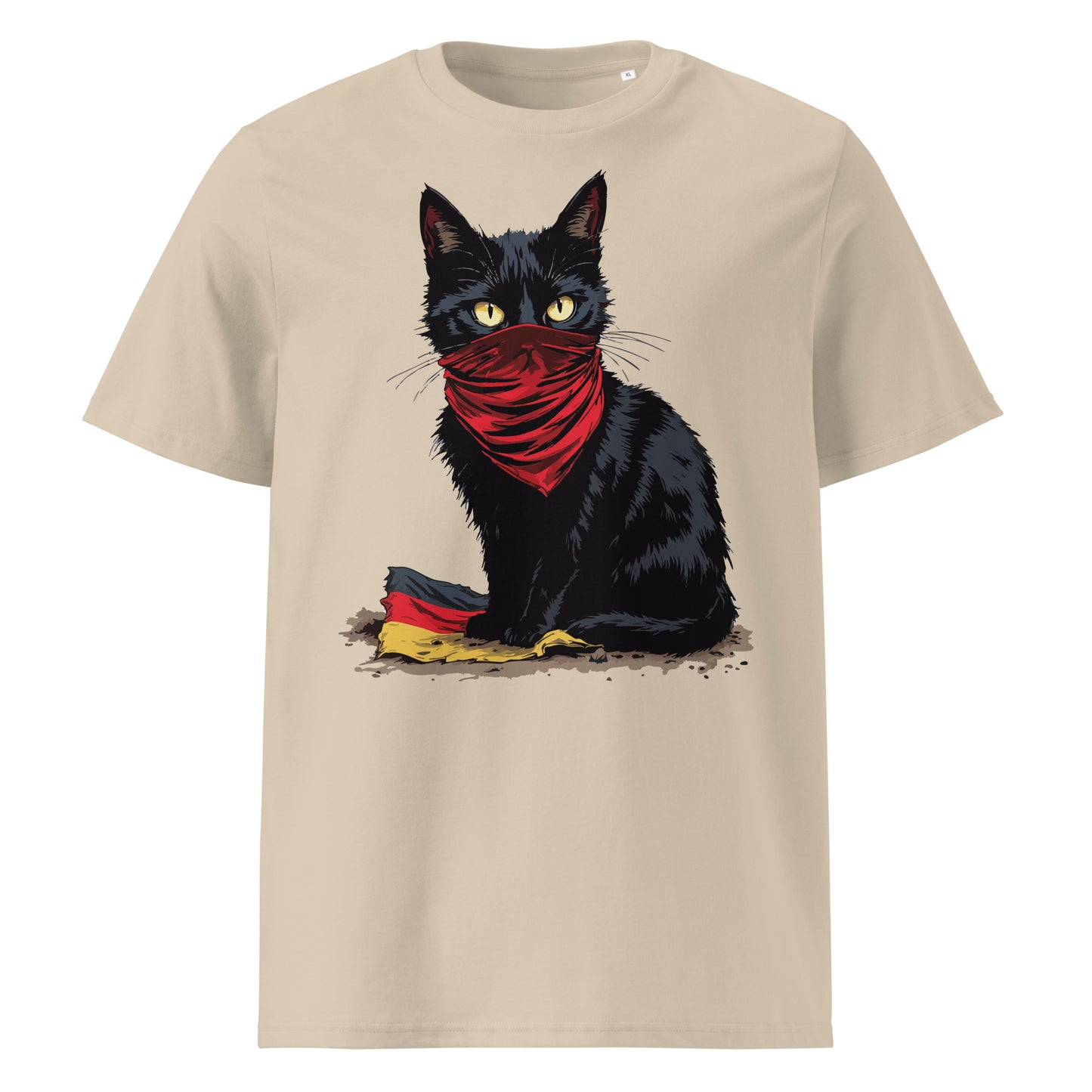 Black Cat - Premium T-Shirt von Protest Couture | Desert Dust