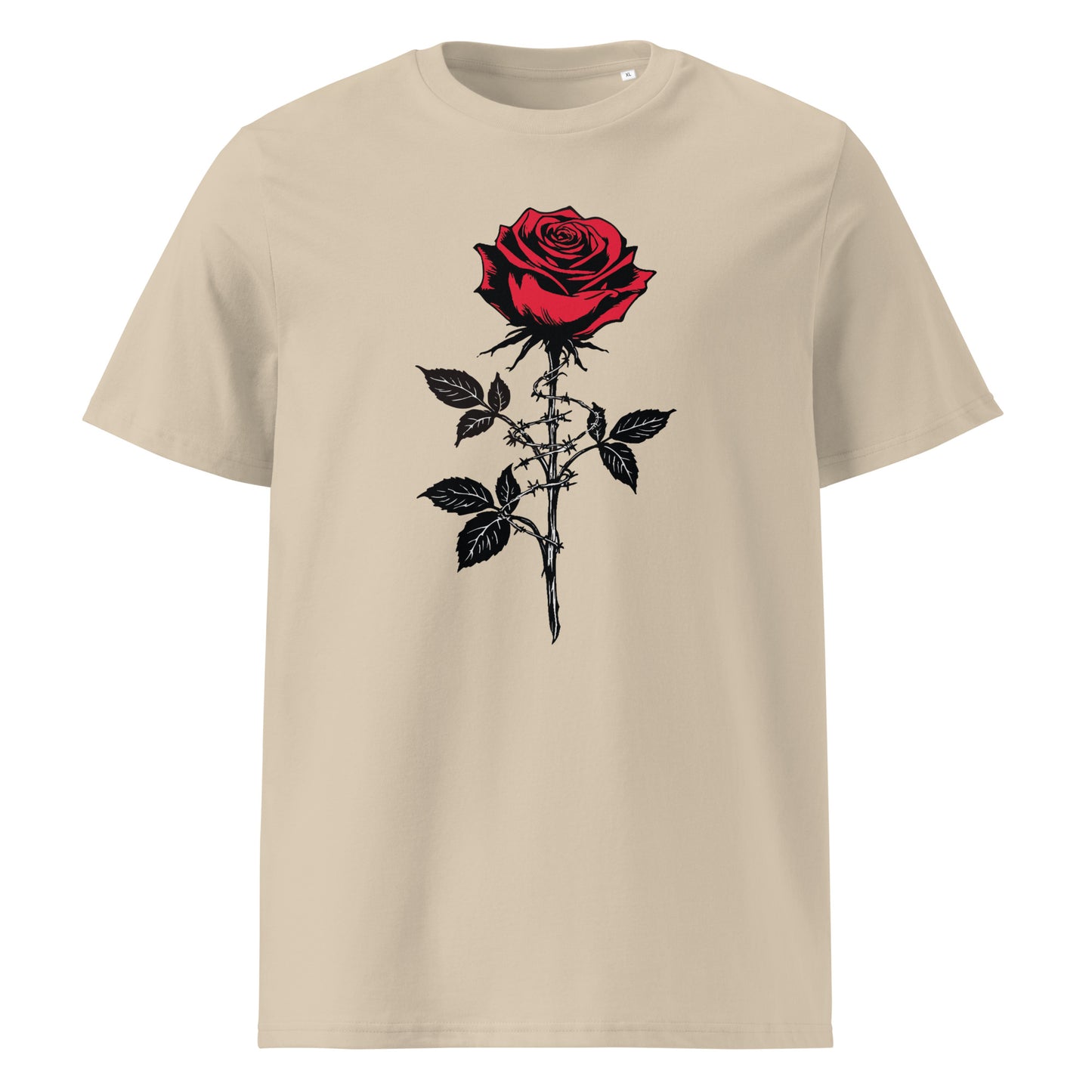Anarchie Rose - Premium T-Shirt von Protest Couture | Desert Dust