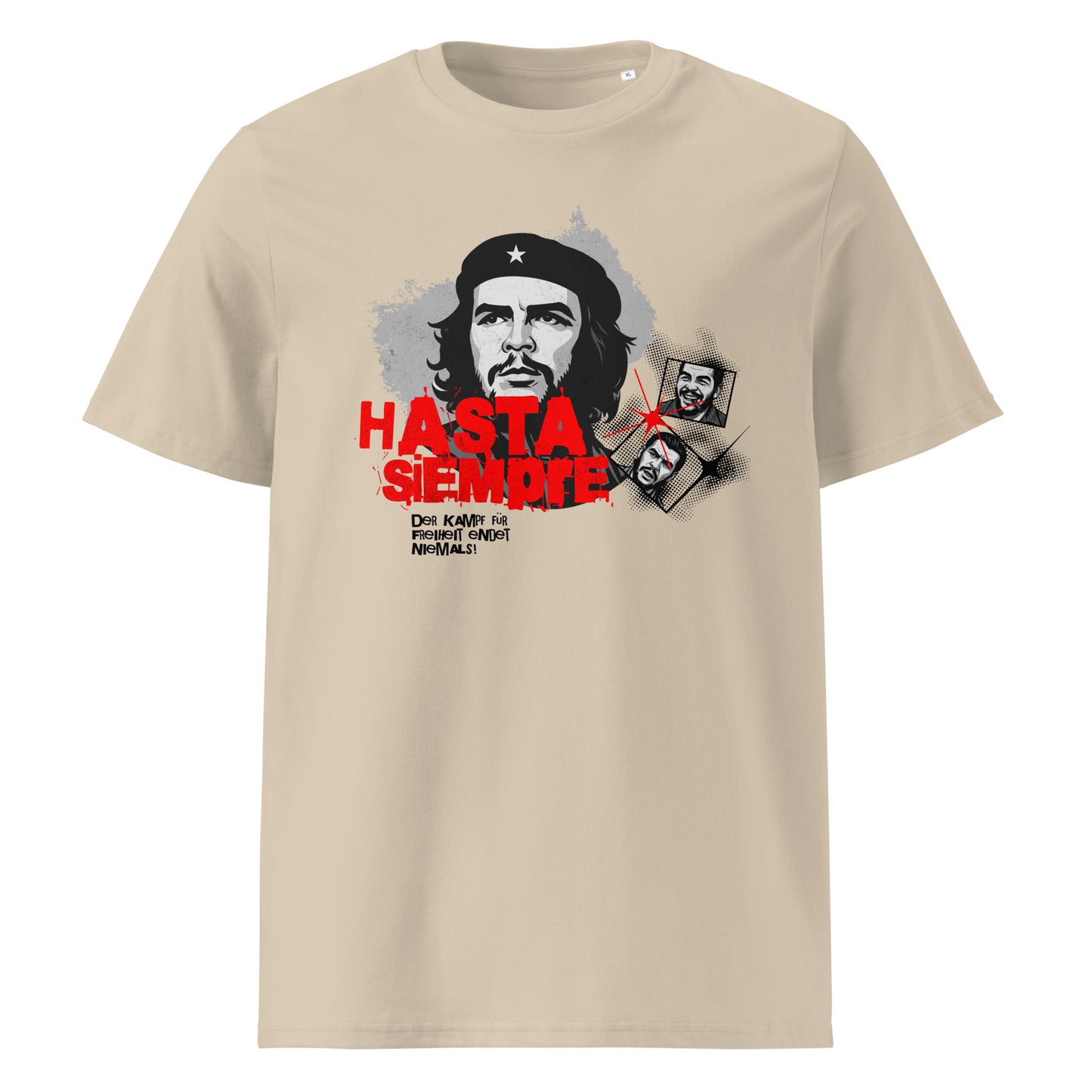 Che Guevara (Hasta Siempre) - Premium T-Shirt von Protest Couture | Desert Dust