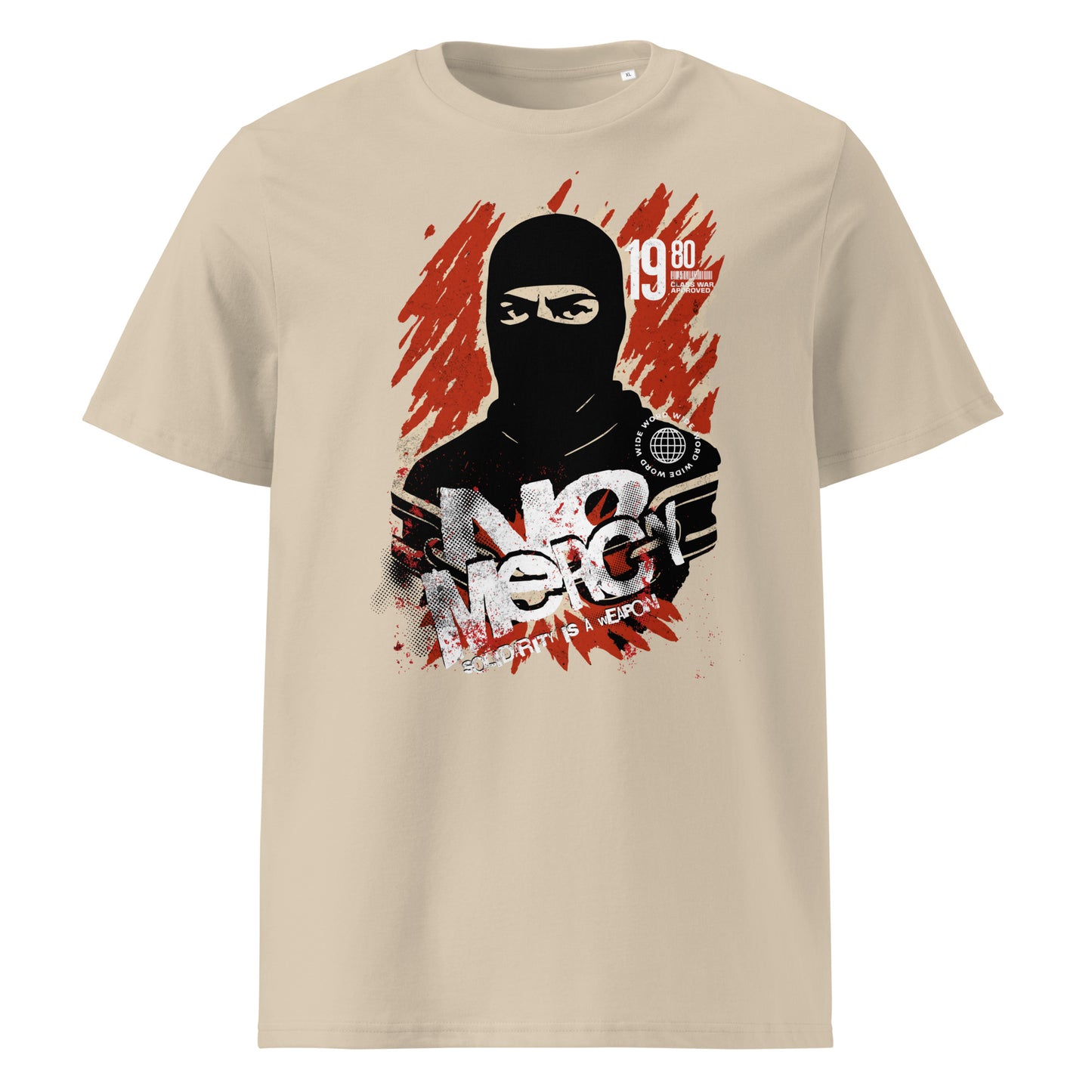No Mercy - Premium T-Shirt von Protest Couture | Desert Dust