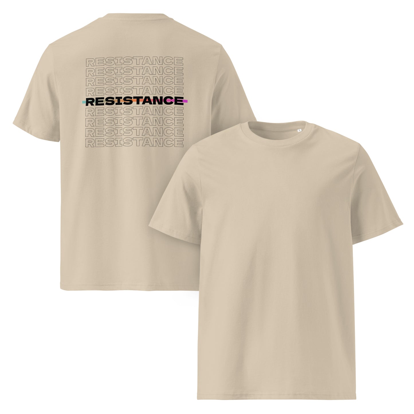 Resistance [dark] - Premium T-Shirt von Protest Couture | Desert Dust
