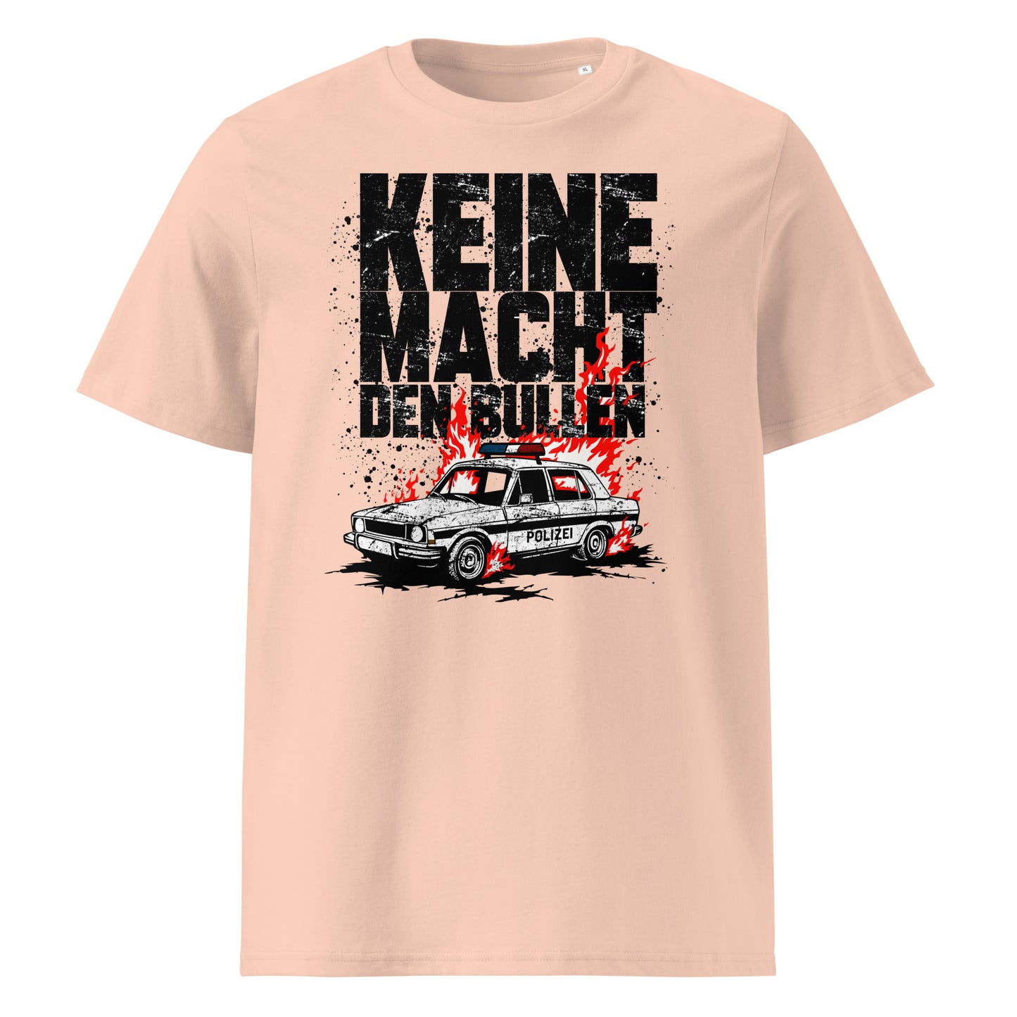 Keine Macht den Bullen - Premium T-Shirt von Protest Couture | Fraiche Peche